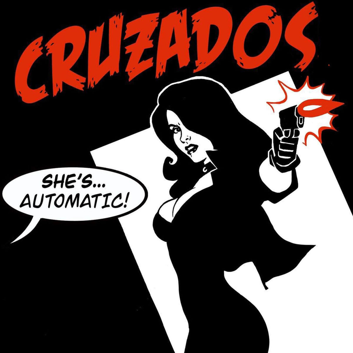 Cruzados – She's Automatic! vinyl cover