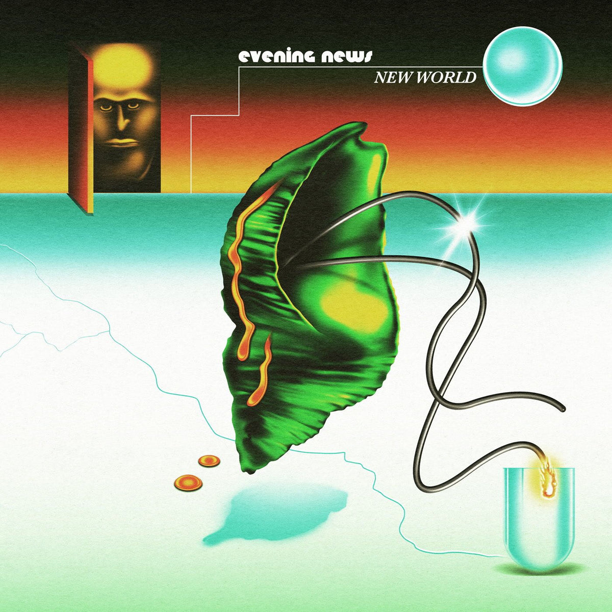 Evening News – New World vinyl record cover