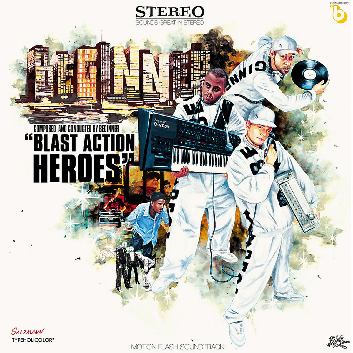 Beginner – Blast Action Heroes vinyl record cover