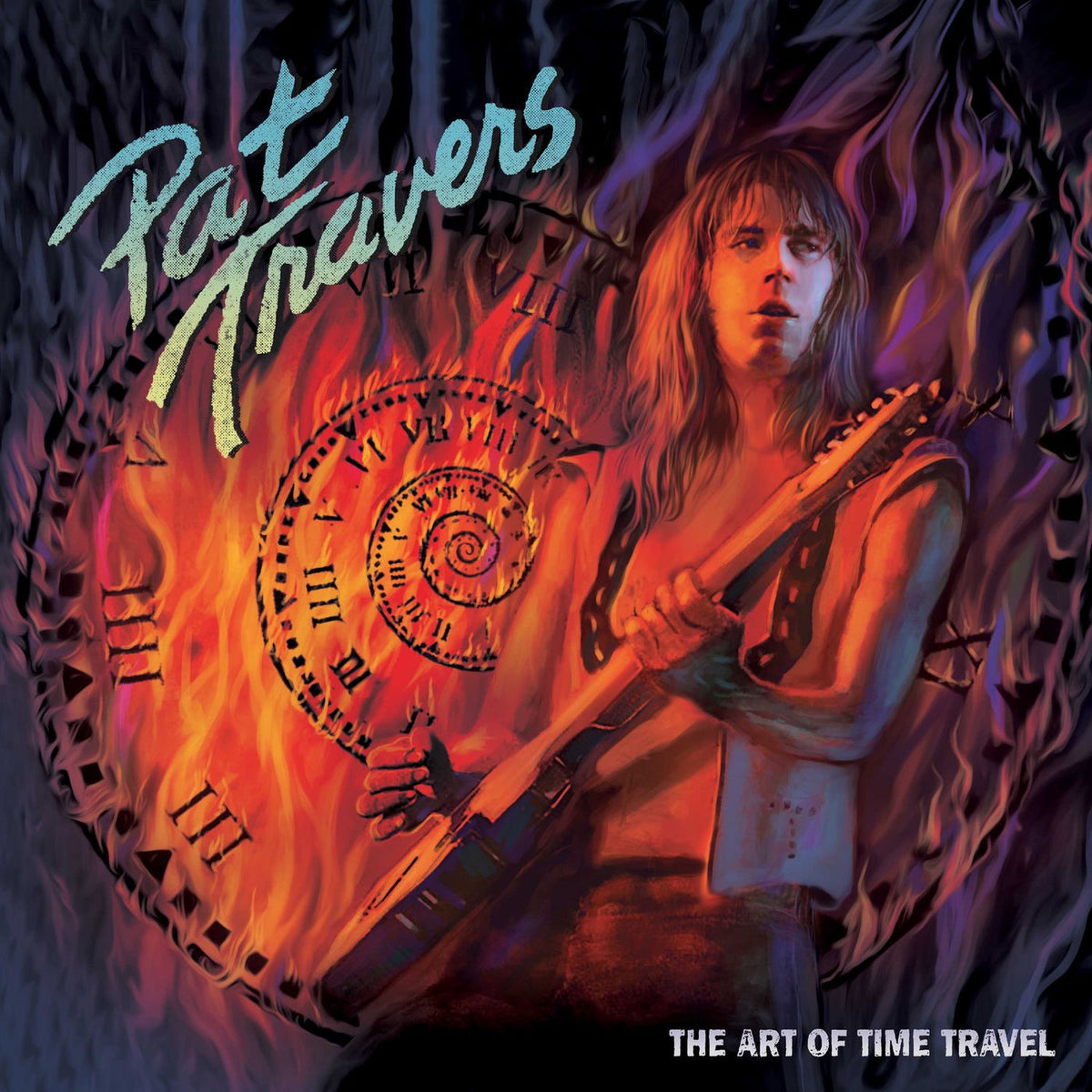 Pat Travers – The Art of Time Travel vinyl cover