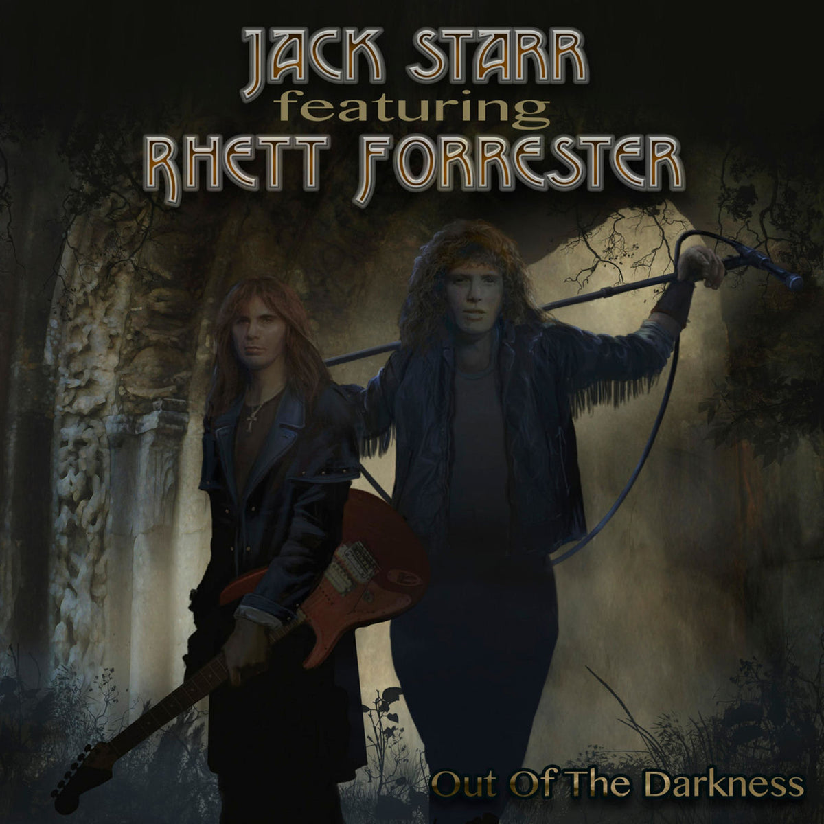 Jack Starr – Out of the Darkness (Coloured Vinyl) vinyl record cover