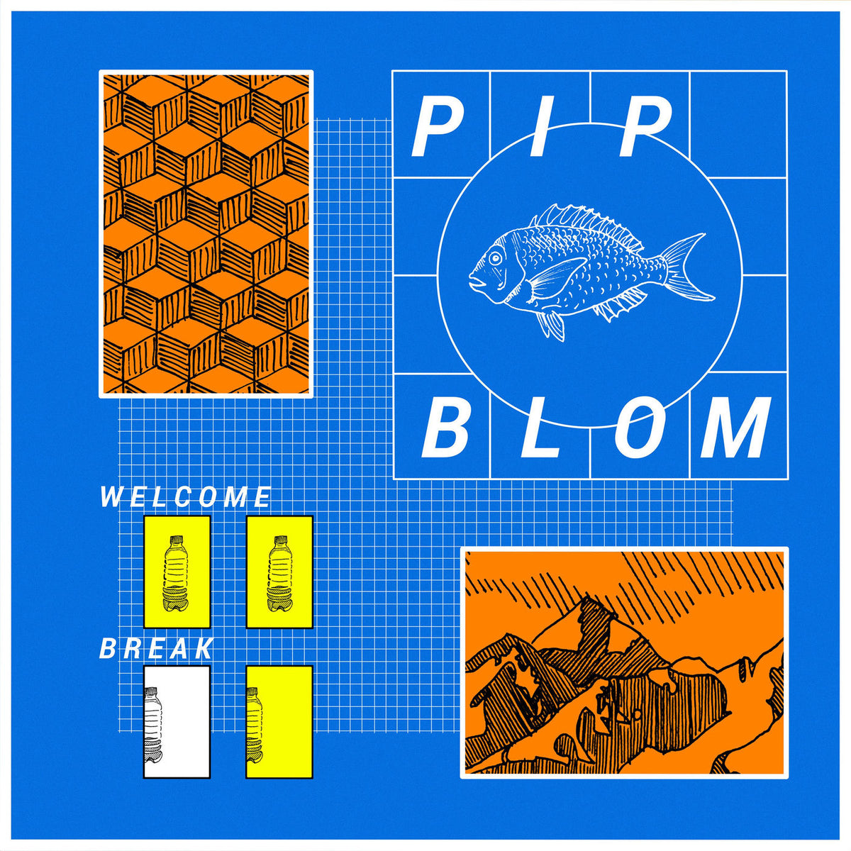 Pip Blom – Welcome Break vinyl record cover