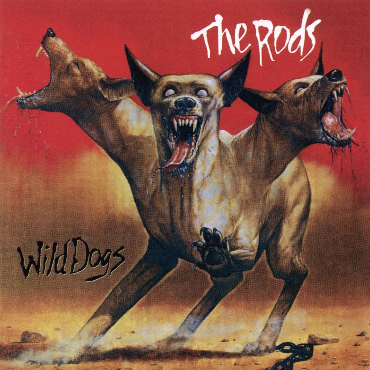 The Rods – Wild Dogs (Coloured Vinyl) vinyl record cover