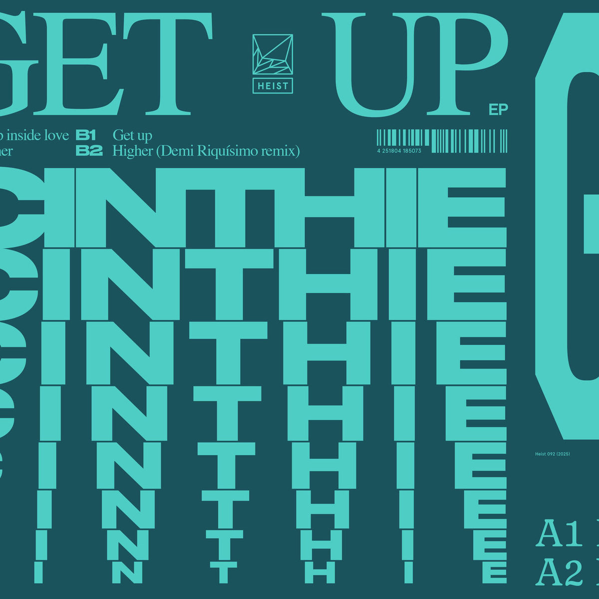 CINTHIE – Get Up vinyl cover