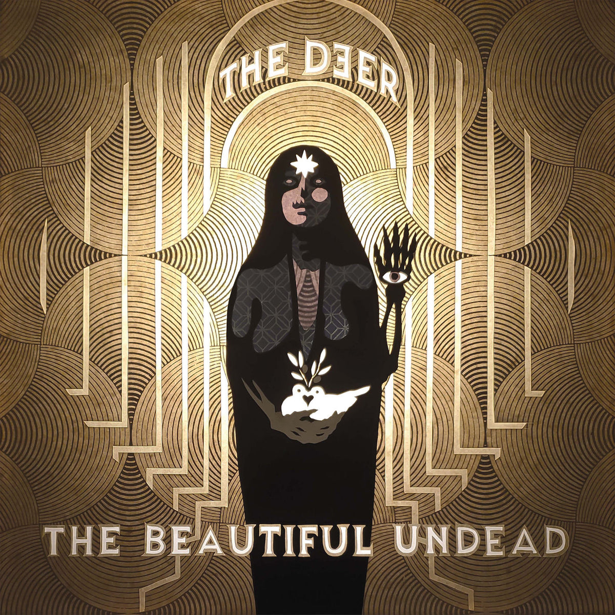 The Deer – The Beautiful Undead vinyl record cover