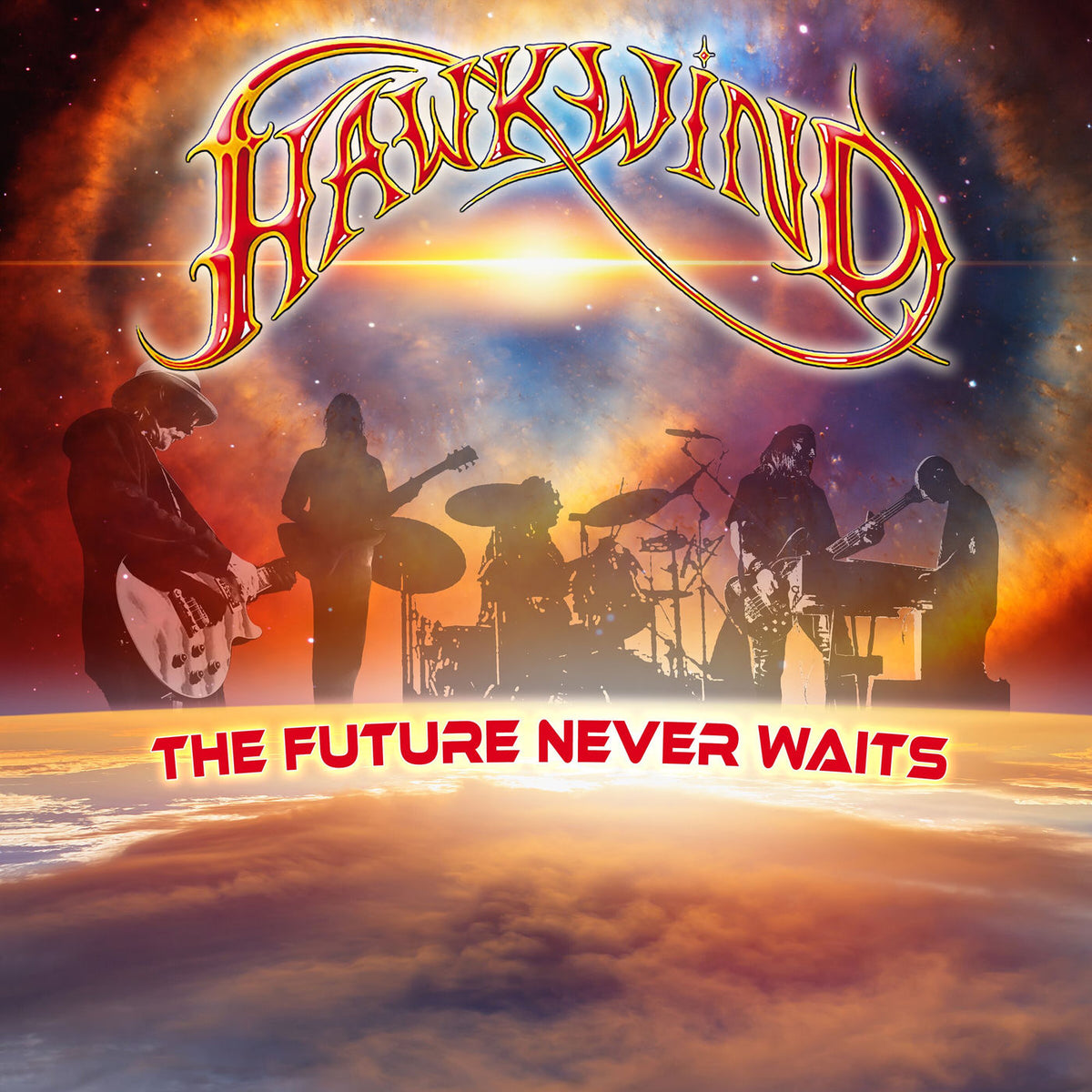 Hawkwind – The Future Never Waits vinyl record cover