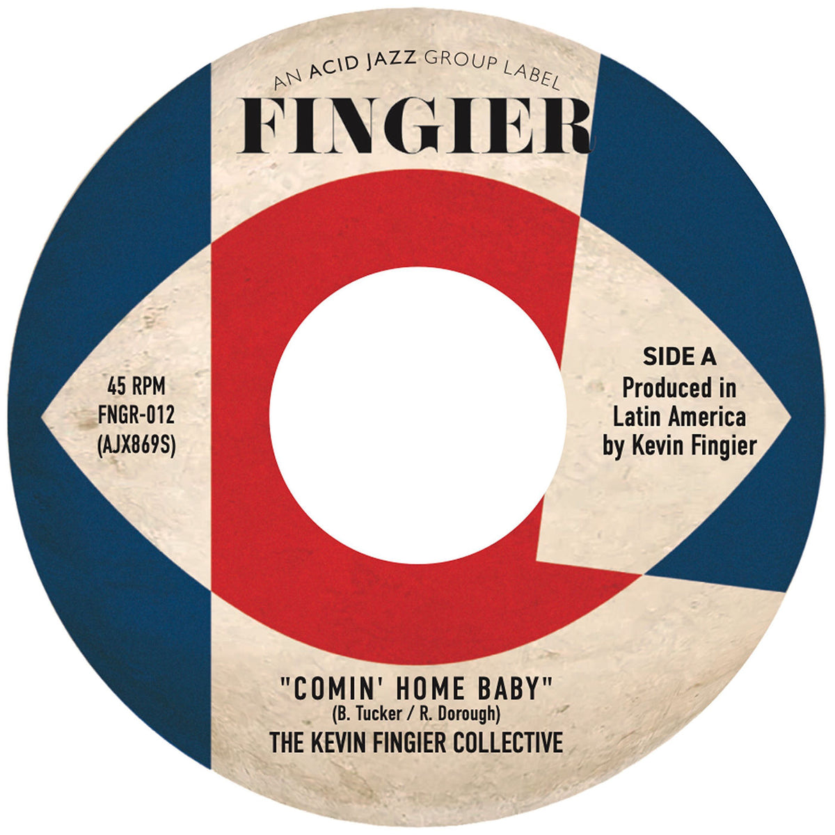 The Kevin Fingier Collective – Comin' Home Baby / Leaving Samsara vinyl cover