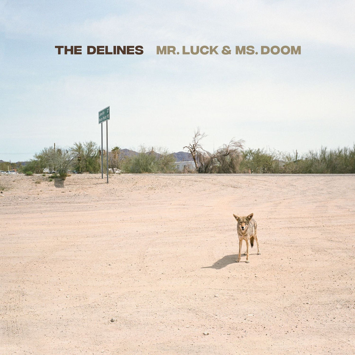 The Delines – Mr. Luck & Ms. Doom (Desert Hardscape Vinyl) vinyl record cover