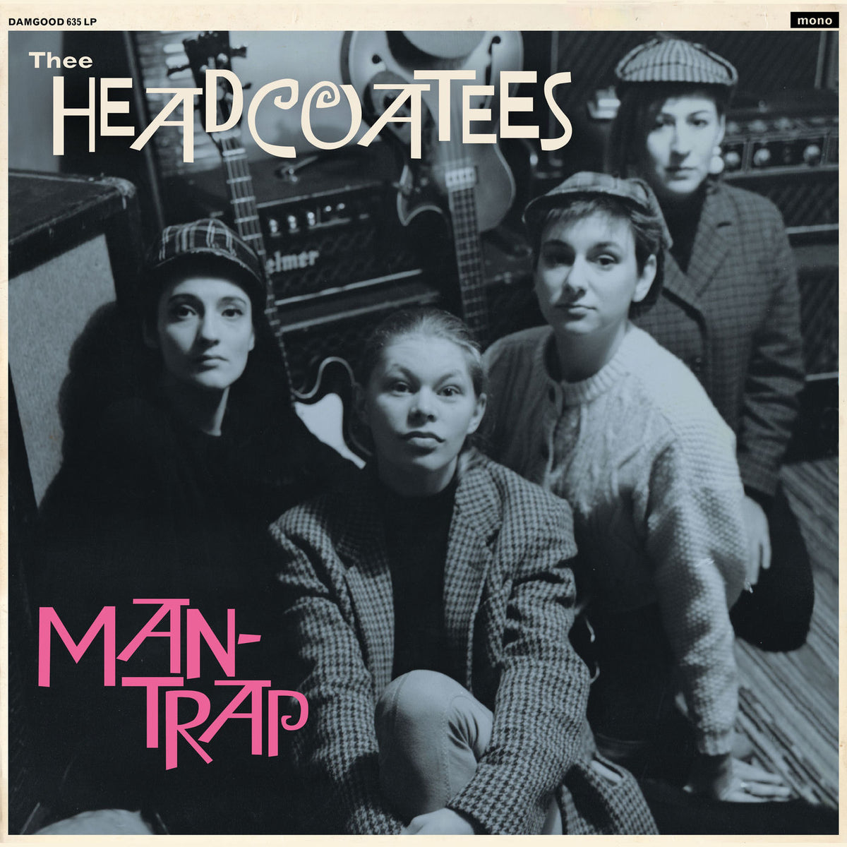 Thee Headcoatees – Man-Trap vinyl record cover