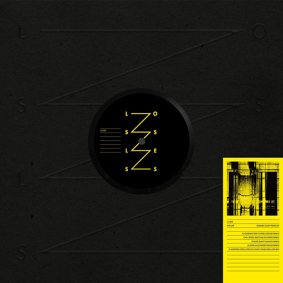 Atelier – Varsam Court Remix EP vinyl cover