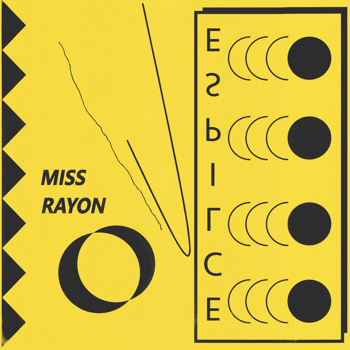 Miss Rayon – Eclipse vinyl record cover