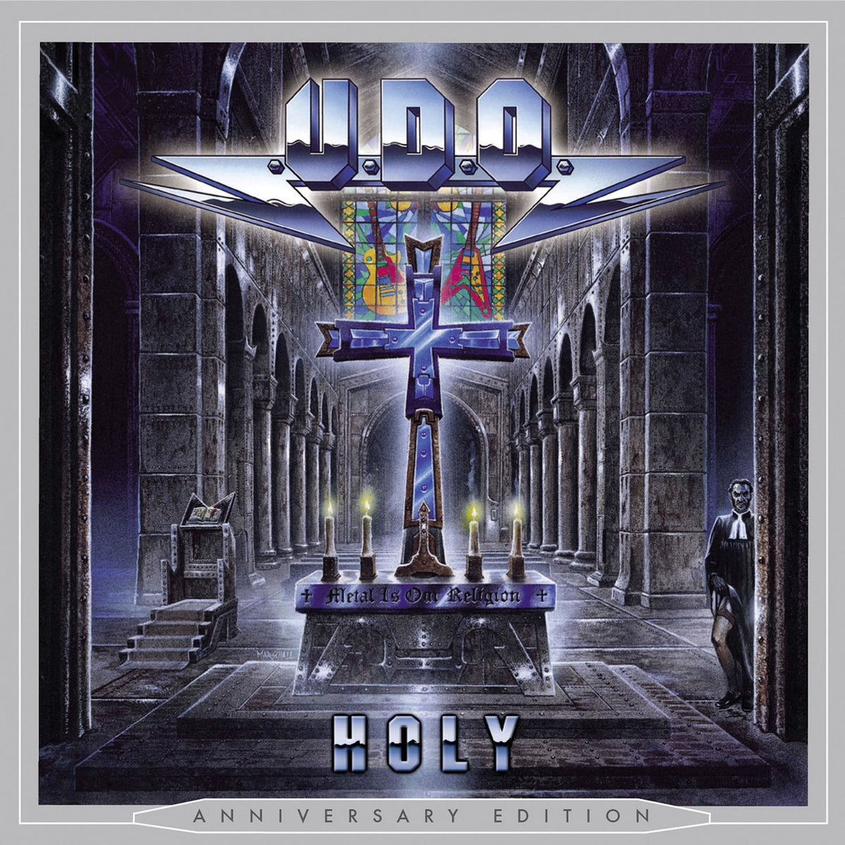 U.D.O. – HOLY (PURPLE VINYL) vinyl record cover