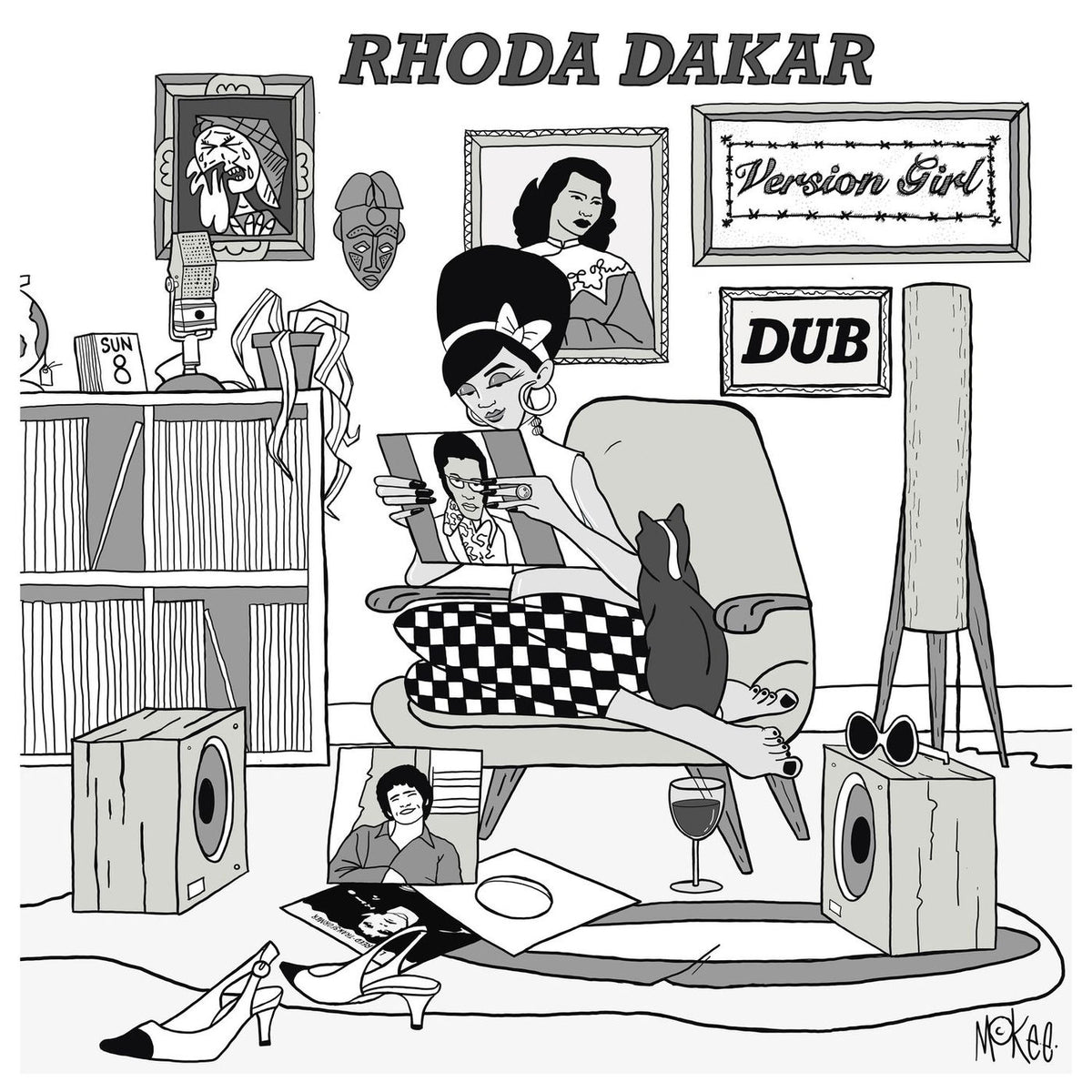 Rhoda Dakar – Version Girl in Dub — record image 1