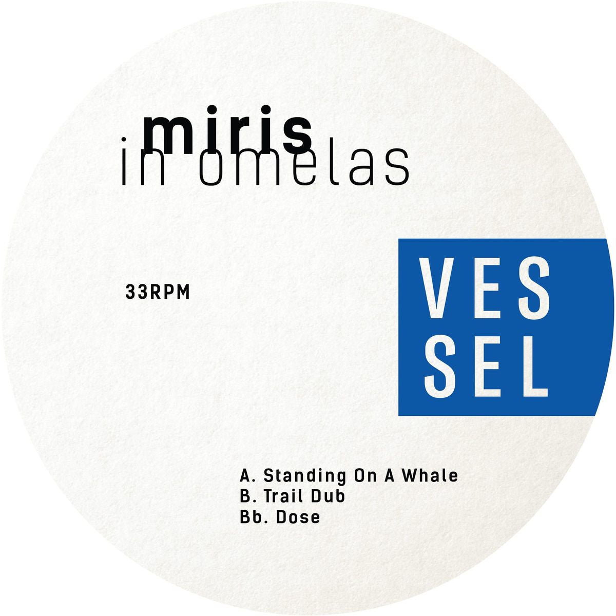 Miriş – In Omelas vinyl cover