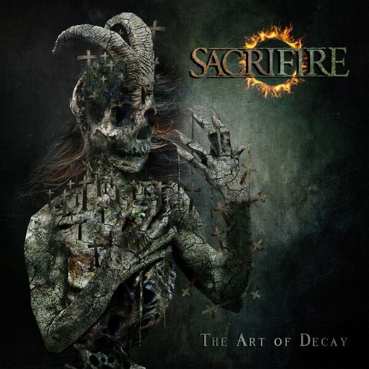 Sacrifire – The Art of Decay vinyl cover