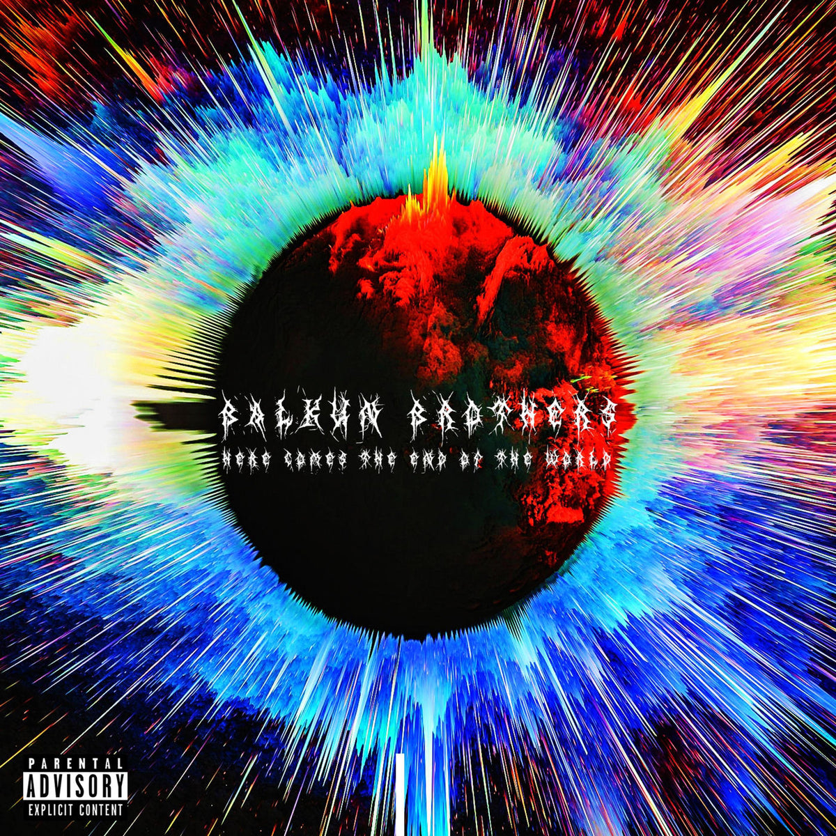 Balkun Brothers – Here Comes the End of the World vinyl record cover