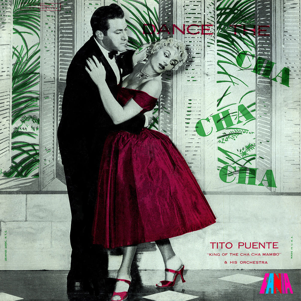 Tito Puente – Dance the Cha Cha Cha (+6 Bonus Tracks) vinyl record cover
