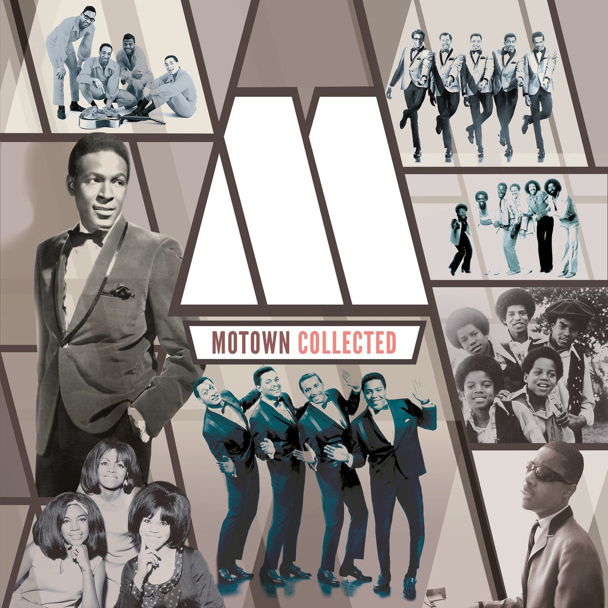 Various Artists – Motown Collected vinyl record cover