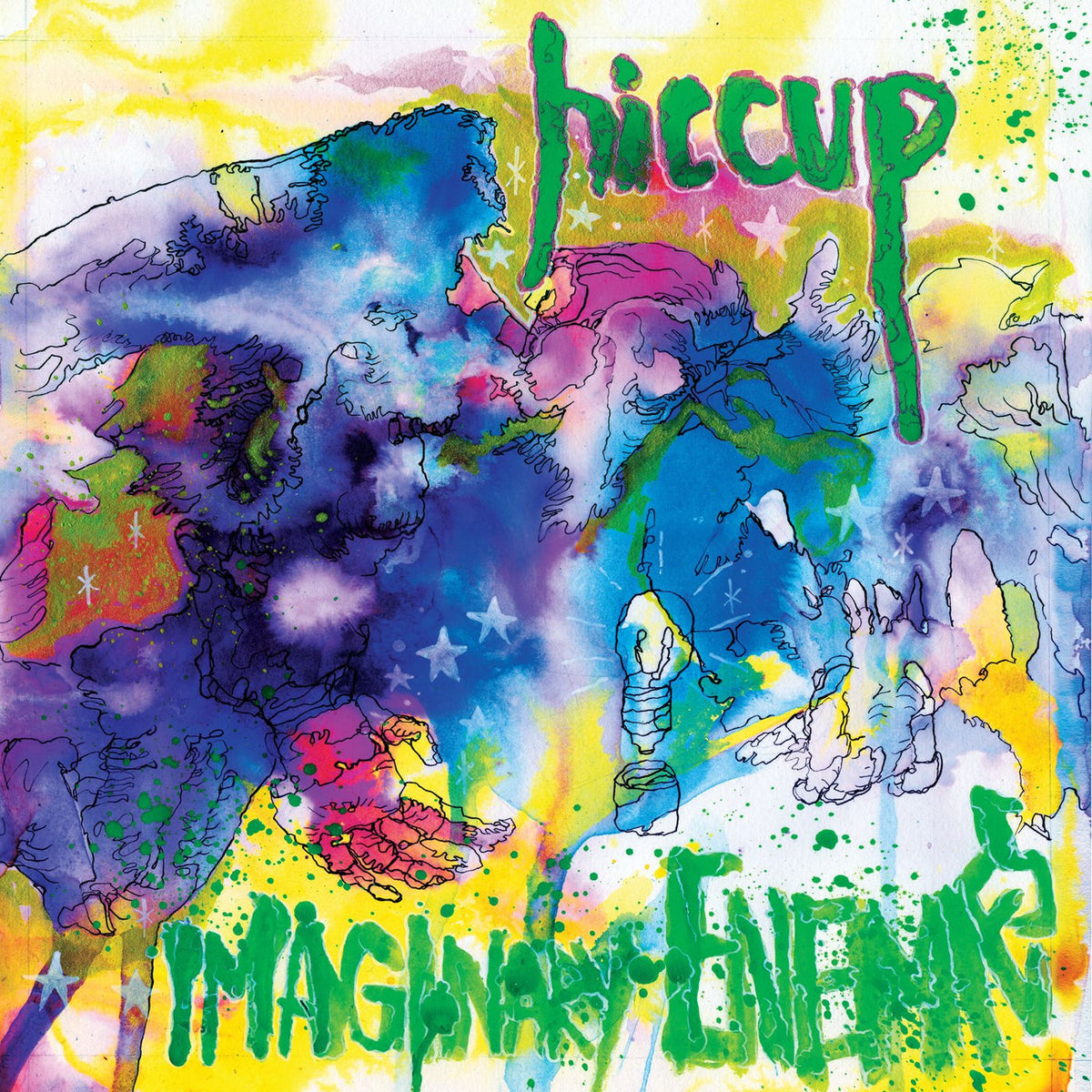 Hiccup – Imaginary Enemies vinyl record cover