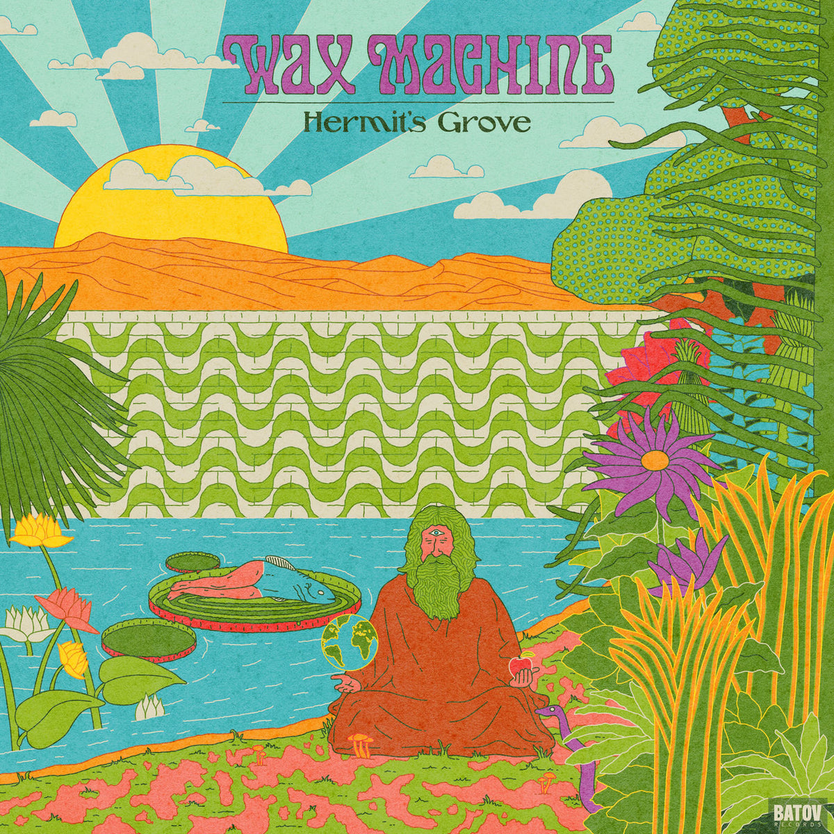Wax Machine – Hermit's Grove vinyl record cover