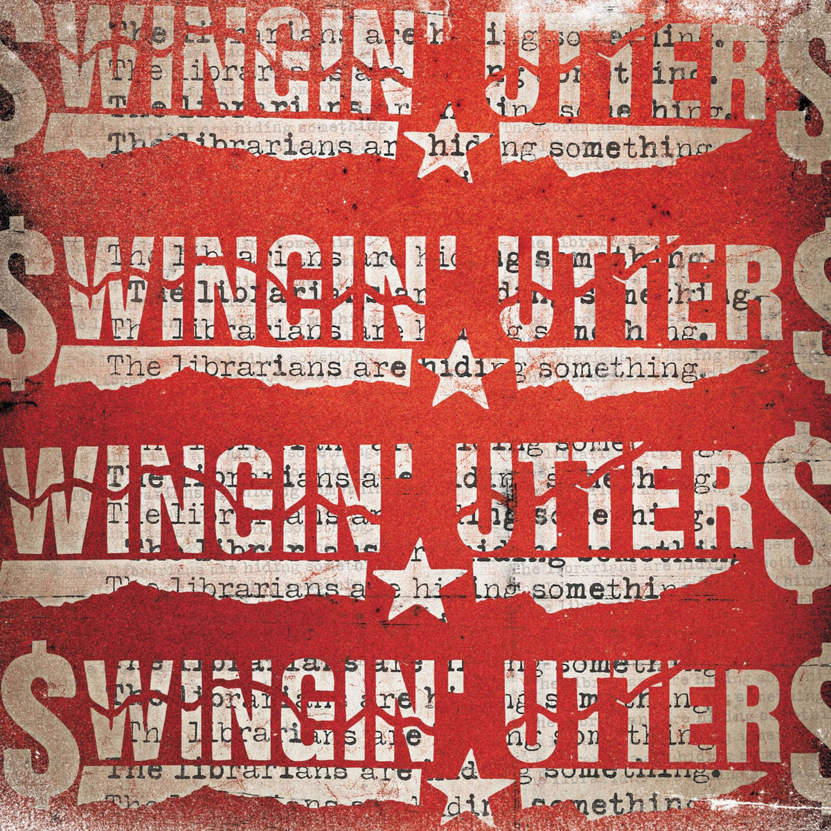Swingin' Utters – The Librarians Are Hiding Something vinyl cover