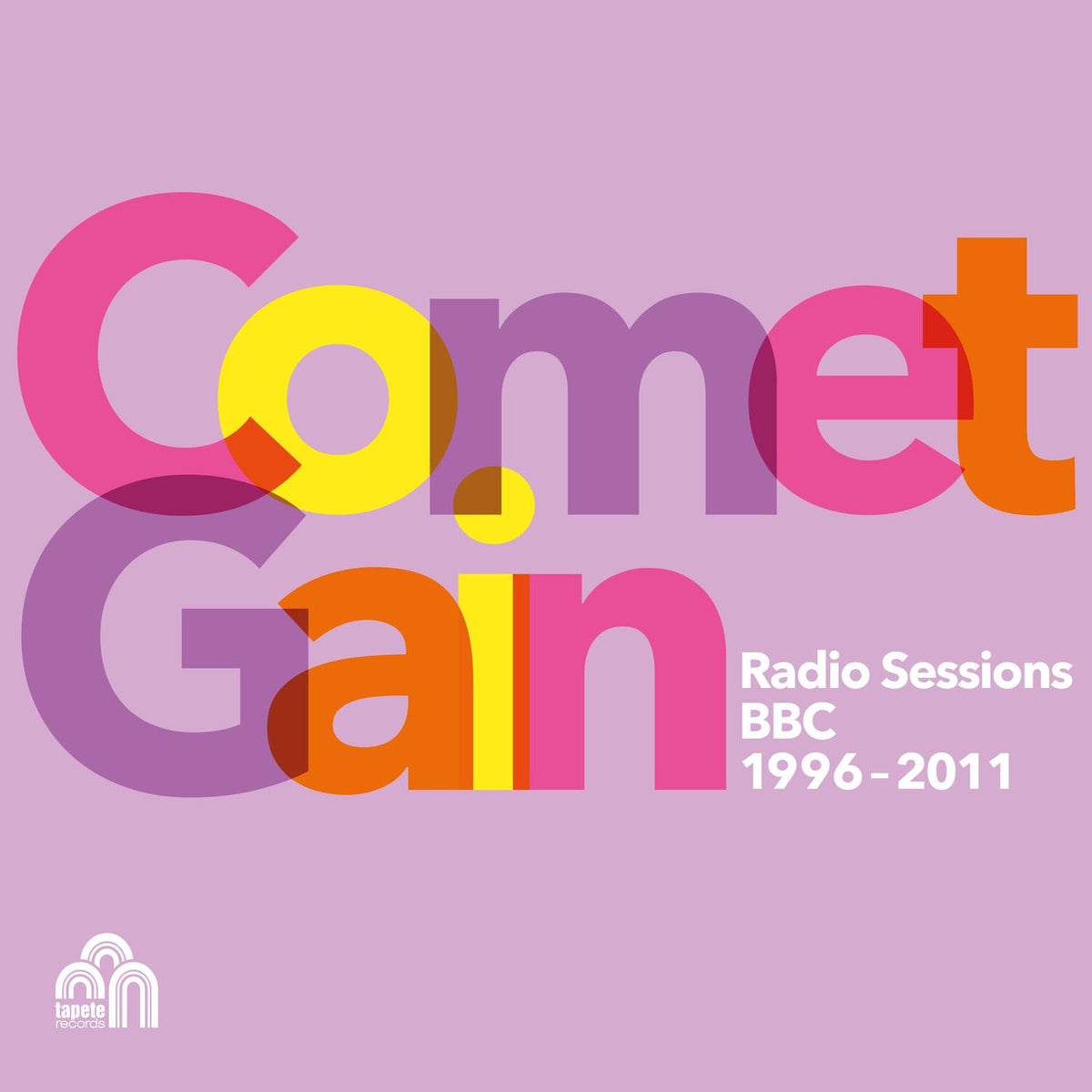 Comet Gain – Radio Sessions (BBC 1996-2011) vinyl cover