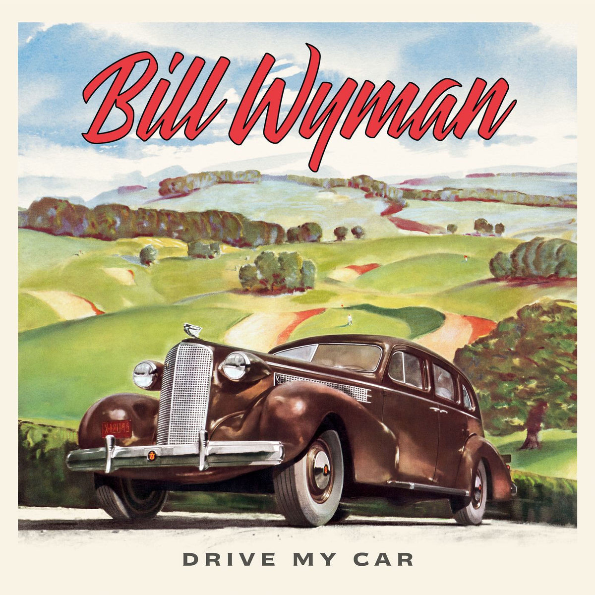 Bill Wyman – Drive My Car vinyl cover