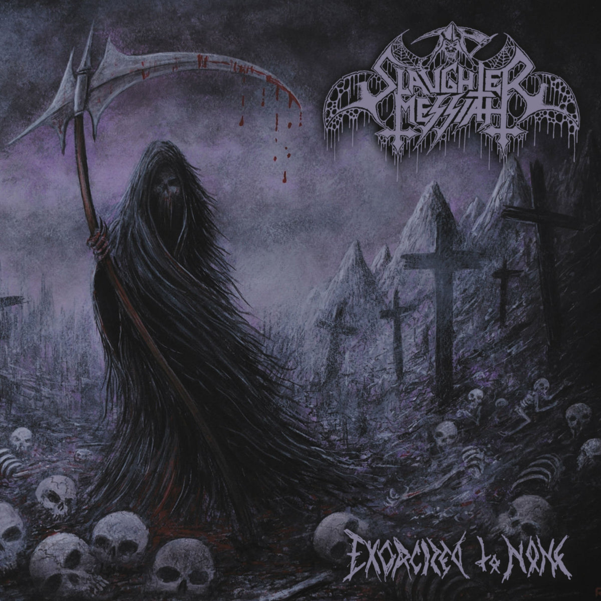 Slaughter Messiah – Exorcized to None (Coloured Vinyl) vinyl record cover
