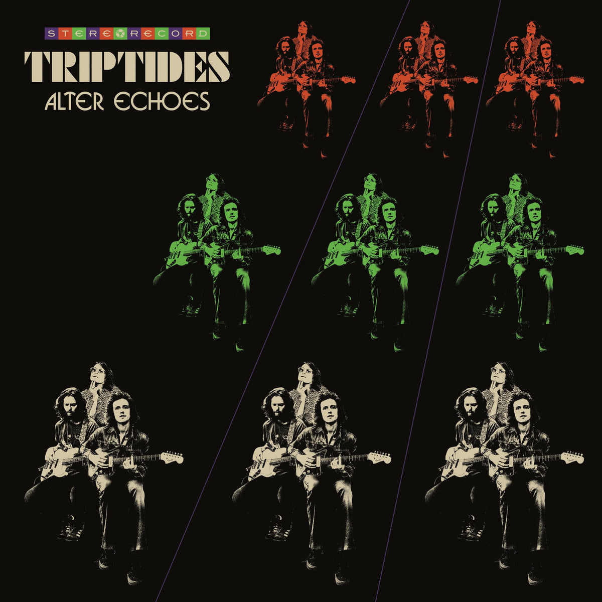 Triptides – Alter Echoes vinyl record cover