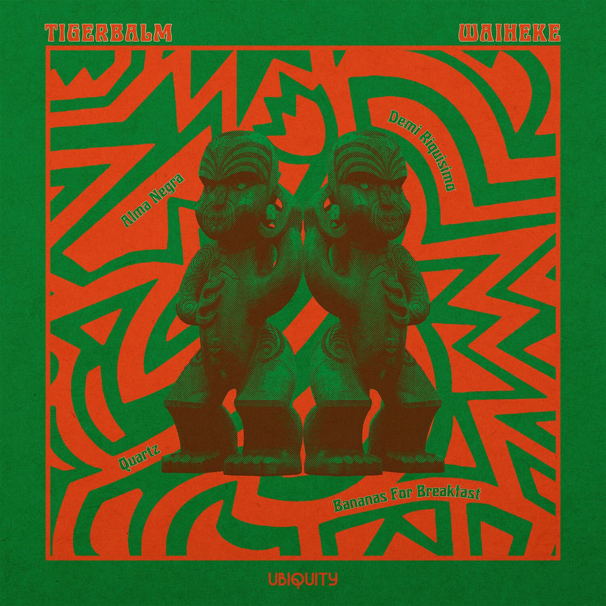 Tigerbalm – Waiheke vinyl record cover
