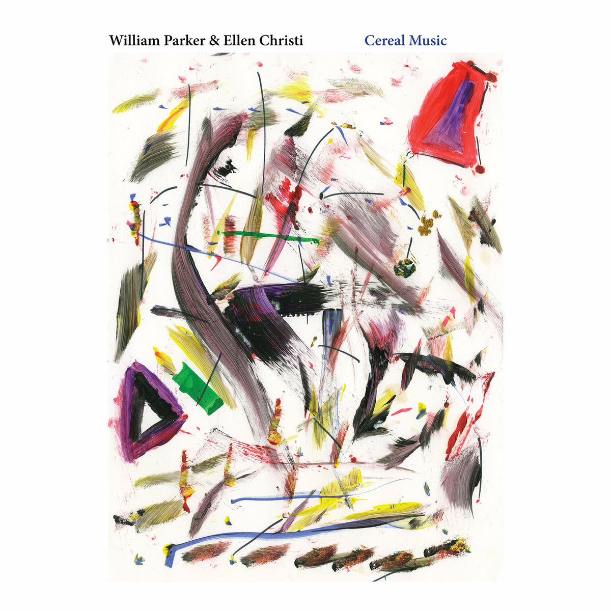 William Parker – Cereal Music vinyl cover