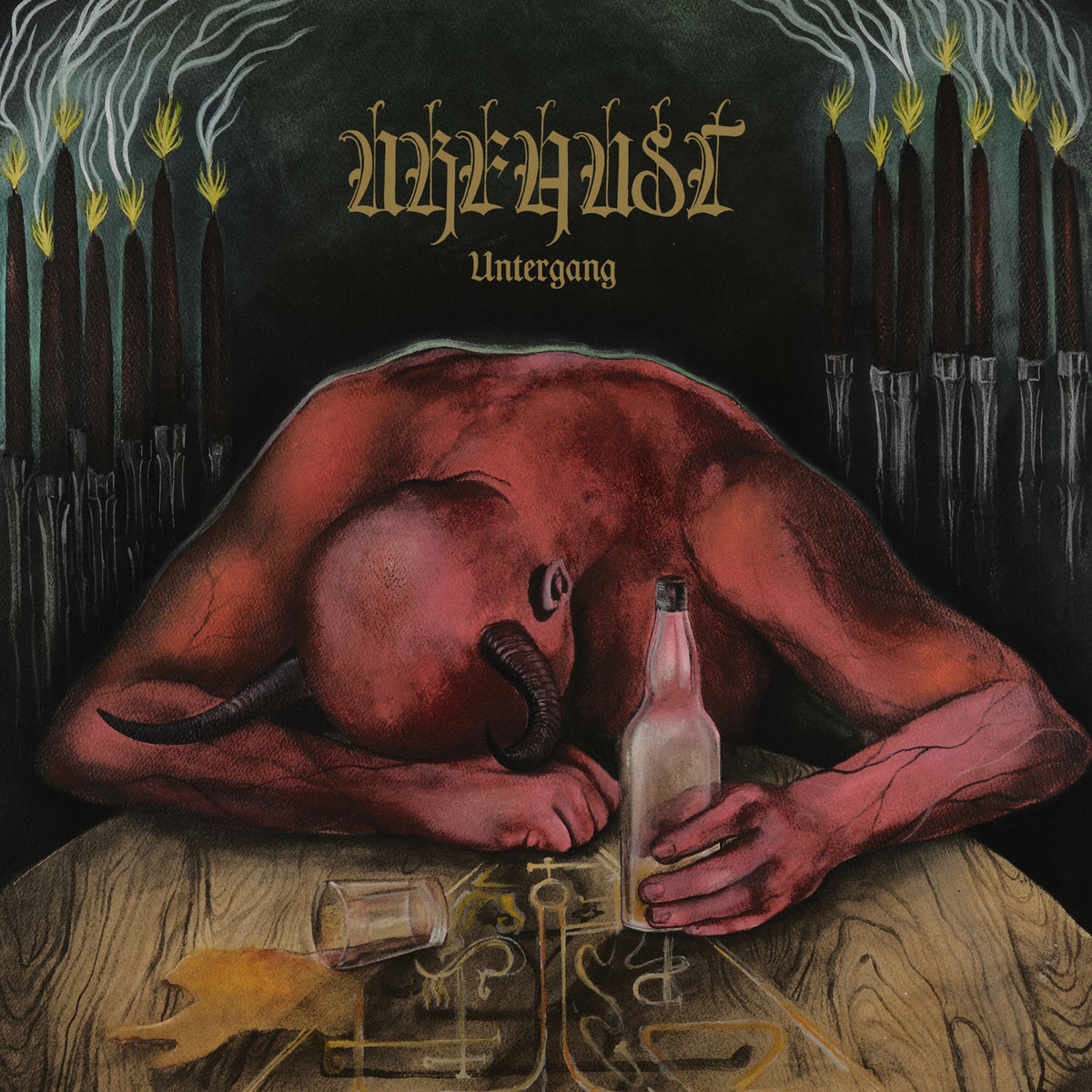 Urfaust – Untergang vinyl record cover