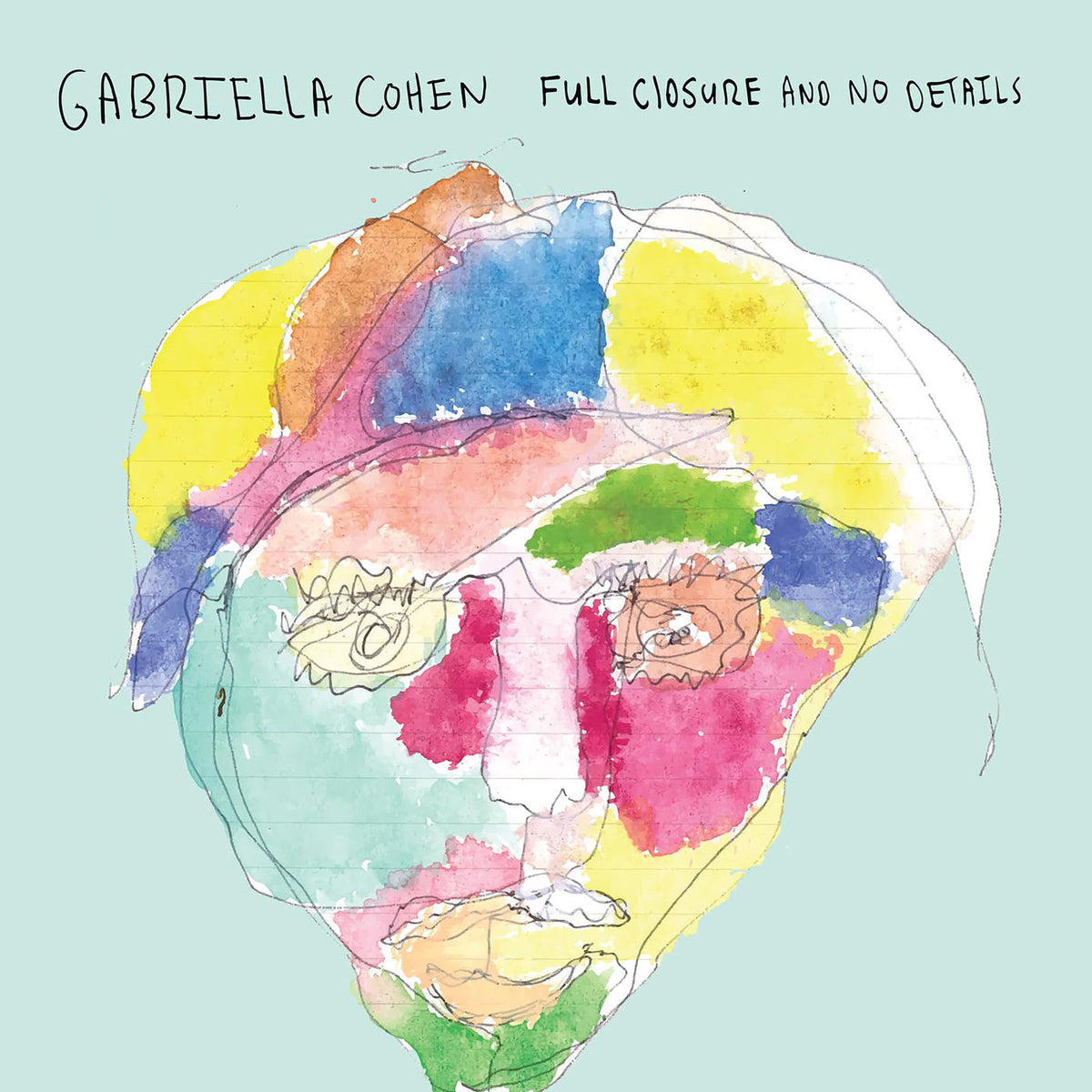 Gabriella Cohen – Full Closure and No Details vinyl record cover