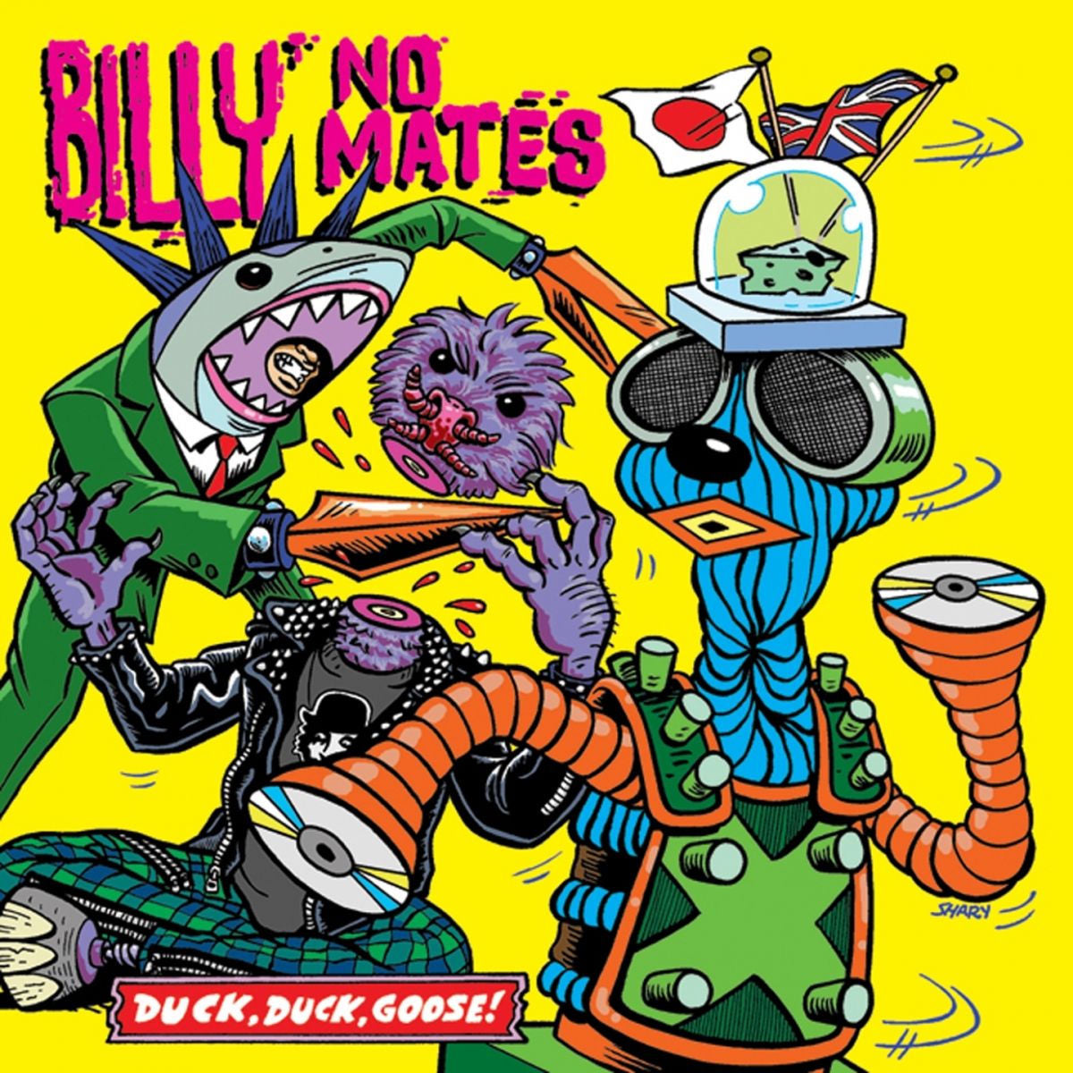 Billy No Mates – Duck Duck Goose vinyl record cover