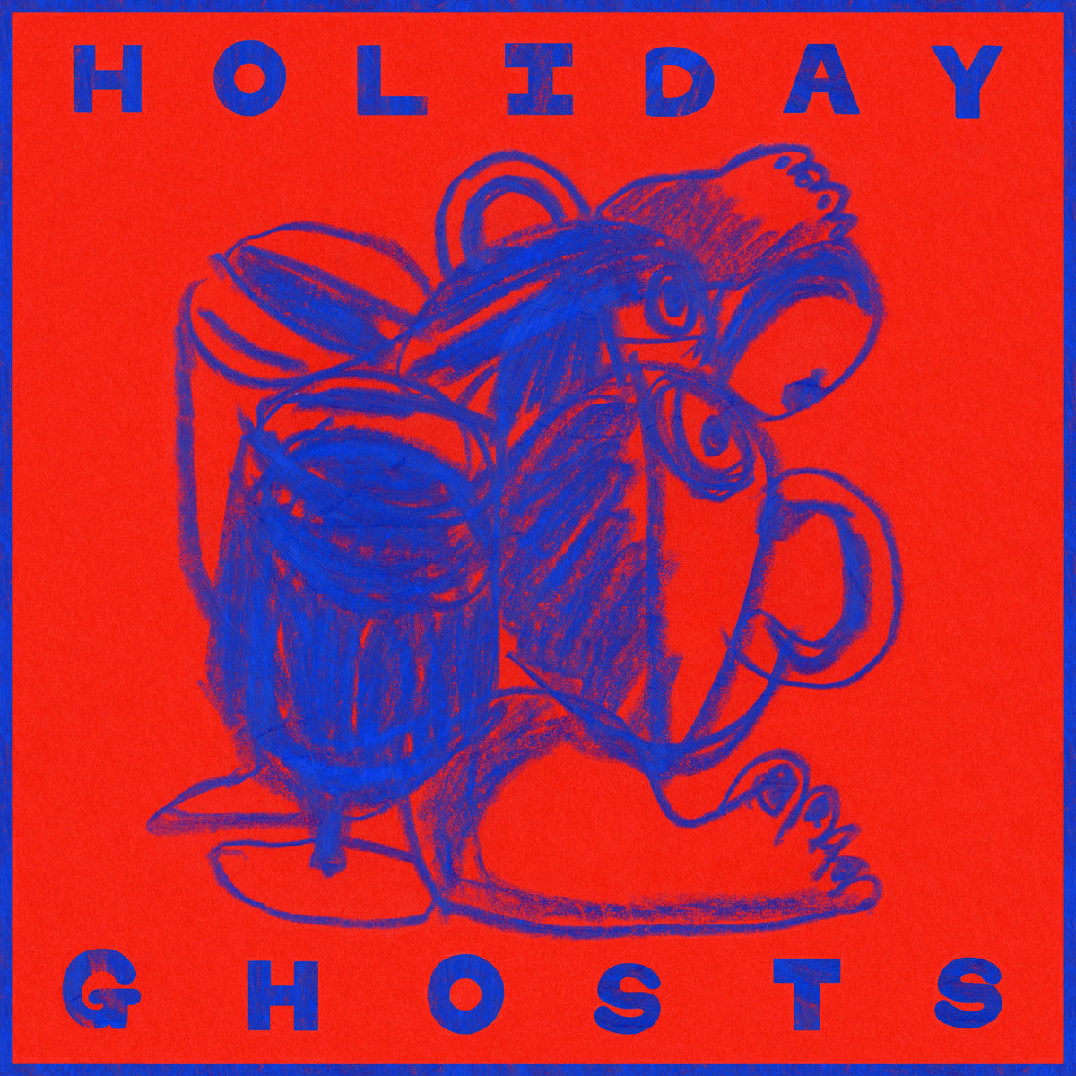Holiday Ghosts – North Street Air vinyl record cover