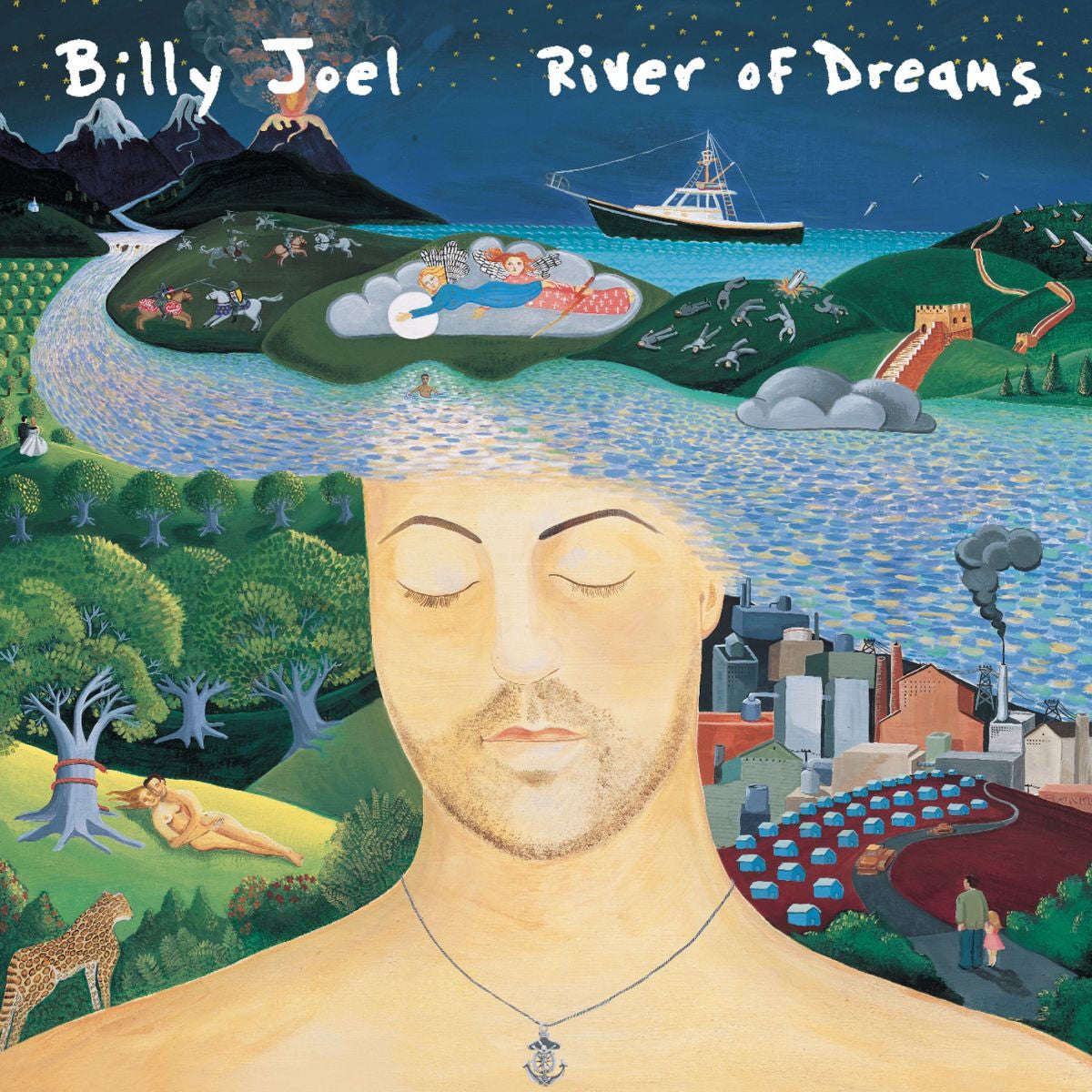 Billy Joel – River of Dreams vinyl record cover