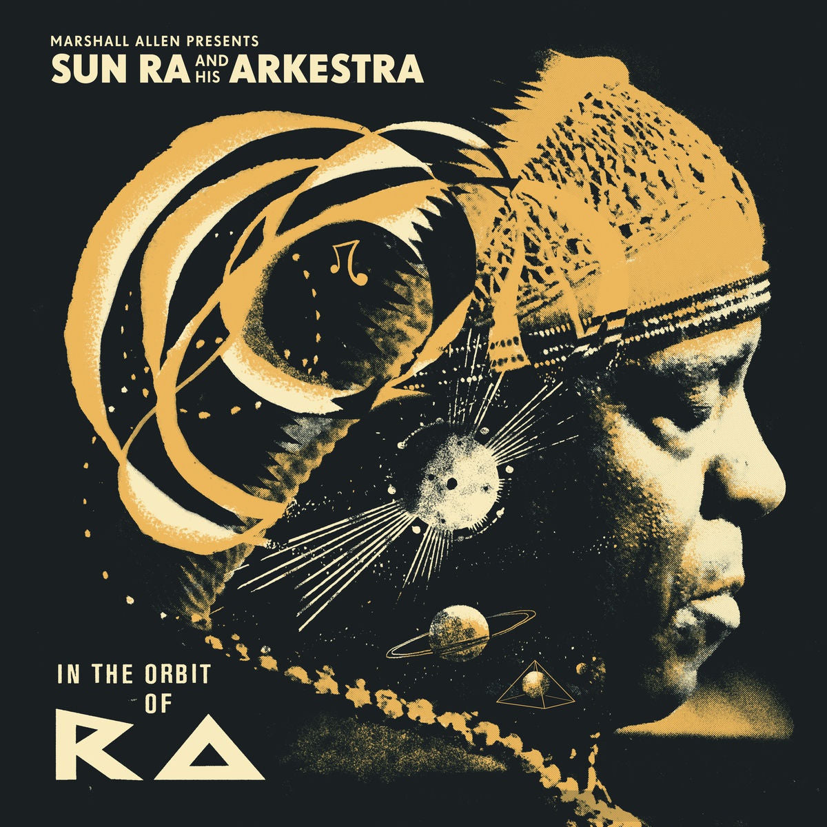Various Artists – Marshall Allen presents Sun Ra And His Arkestra: In The Orbit Of Ra vinyl cover