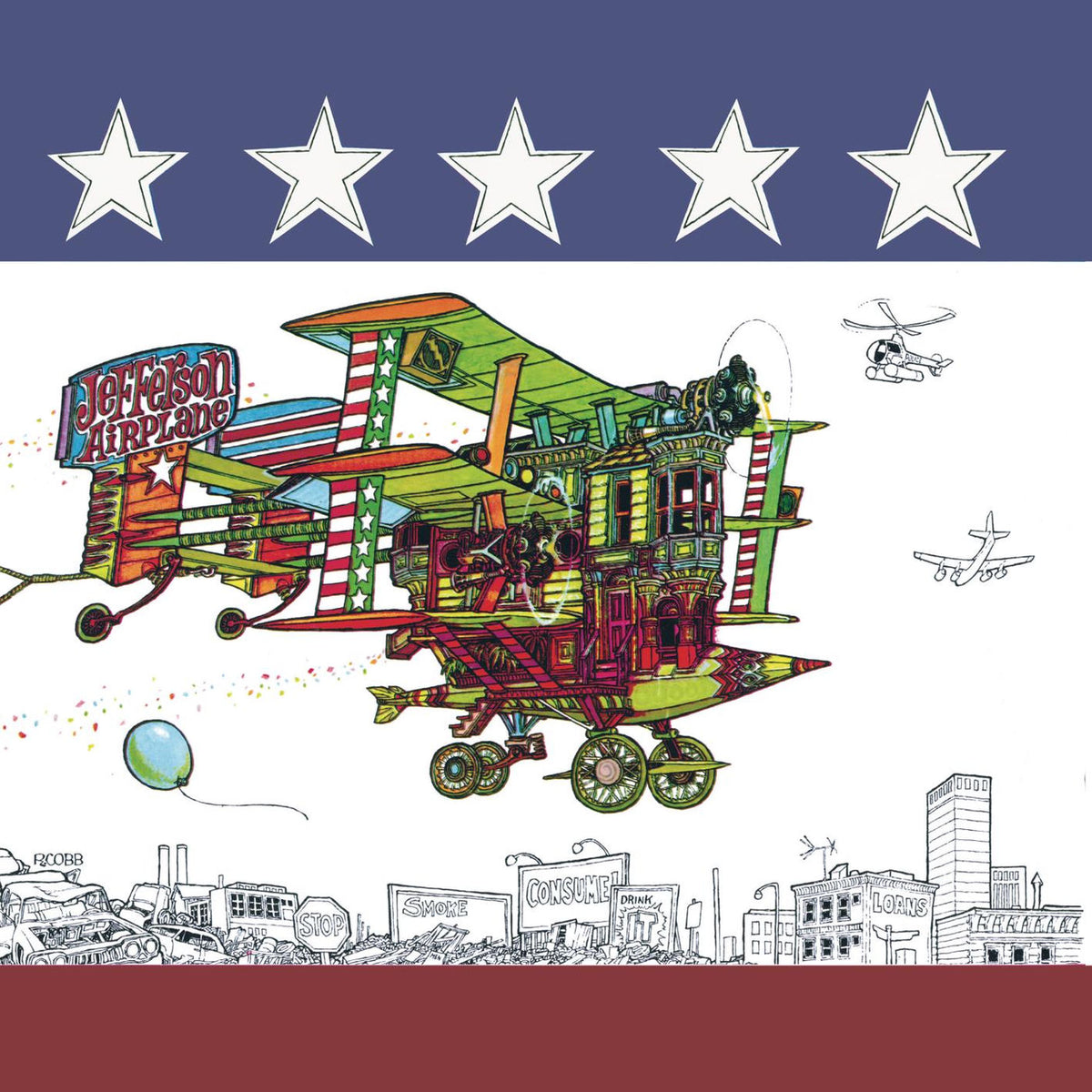 Jefferson Airplane – After Bathing at Baxter's vinyl record cover