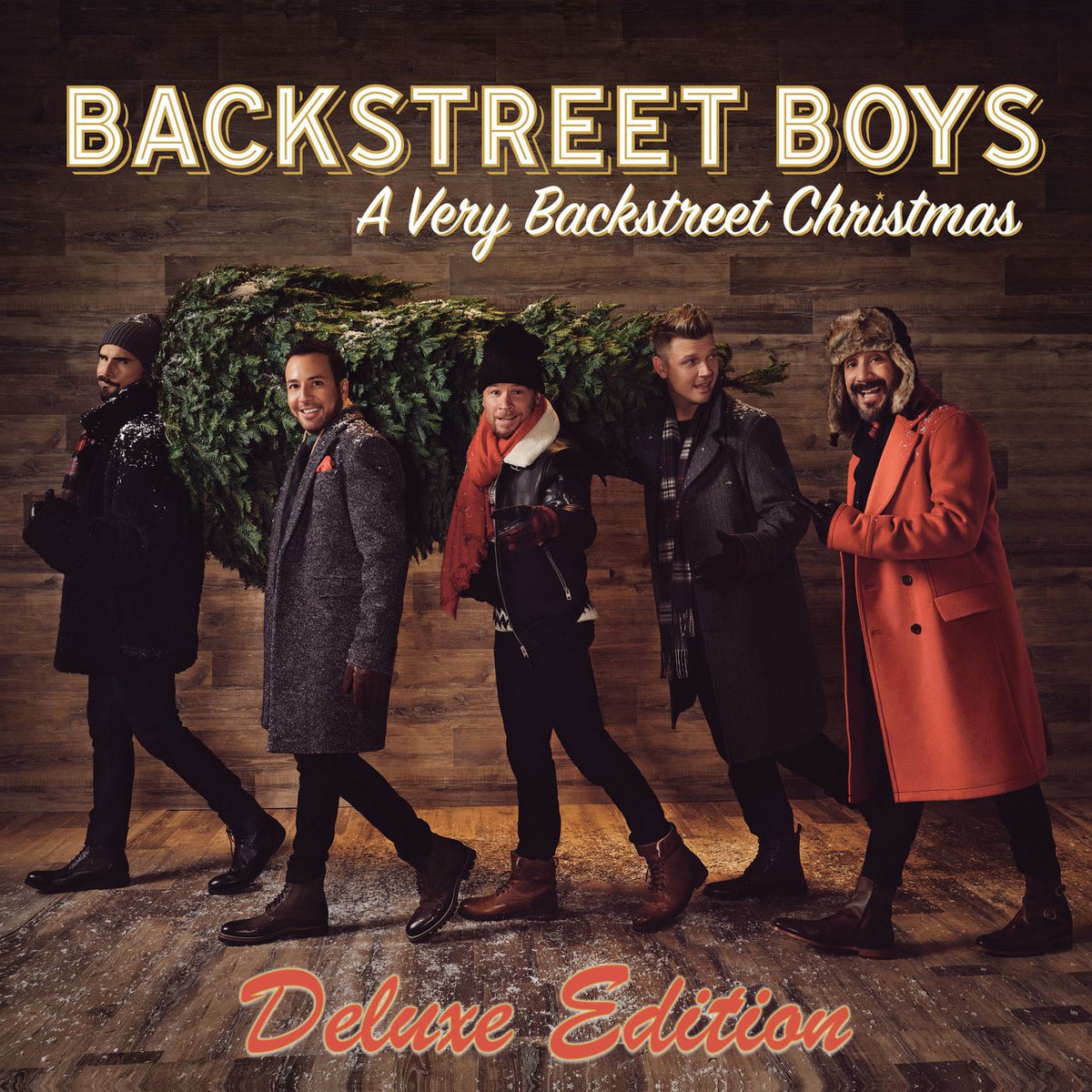 Backstreet Boys – A Very Backstreet Christmas vinyl record cover
