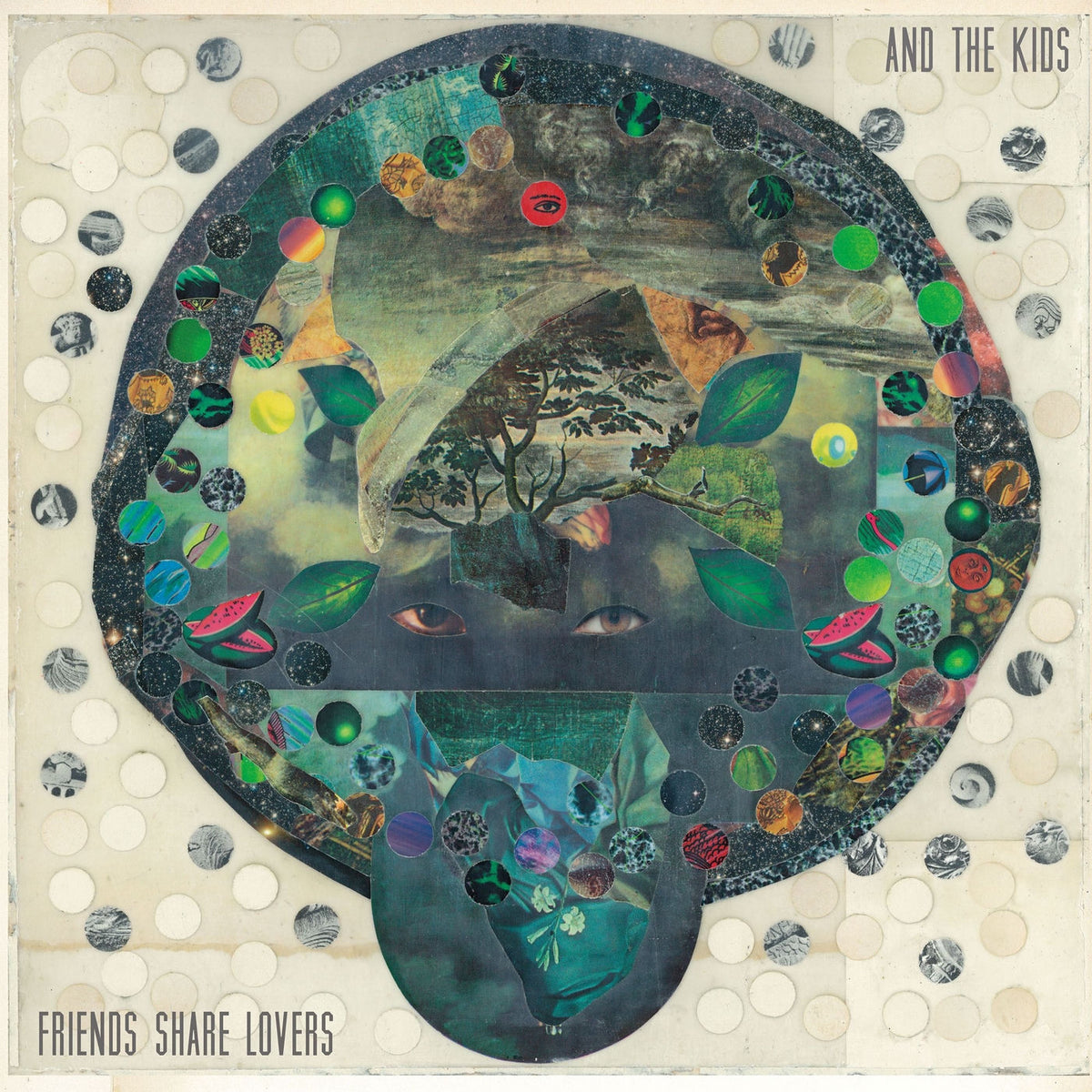 And The Kids – Friends Share Lovers vinyl record cover