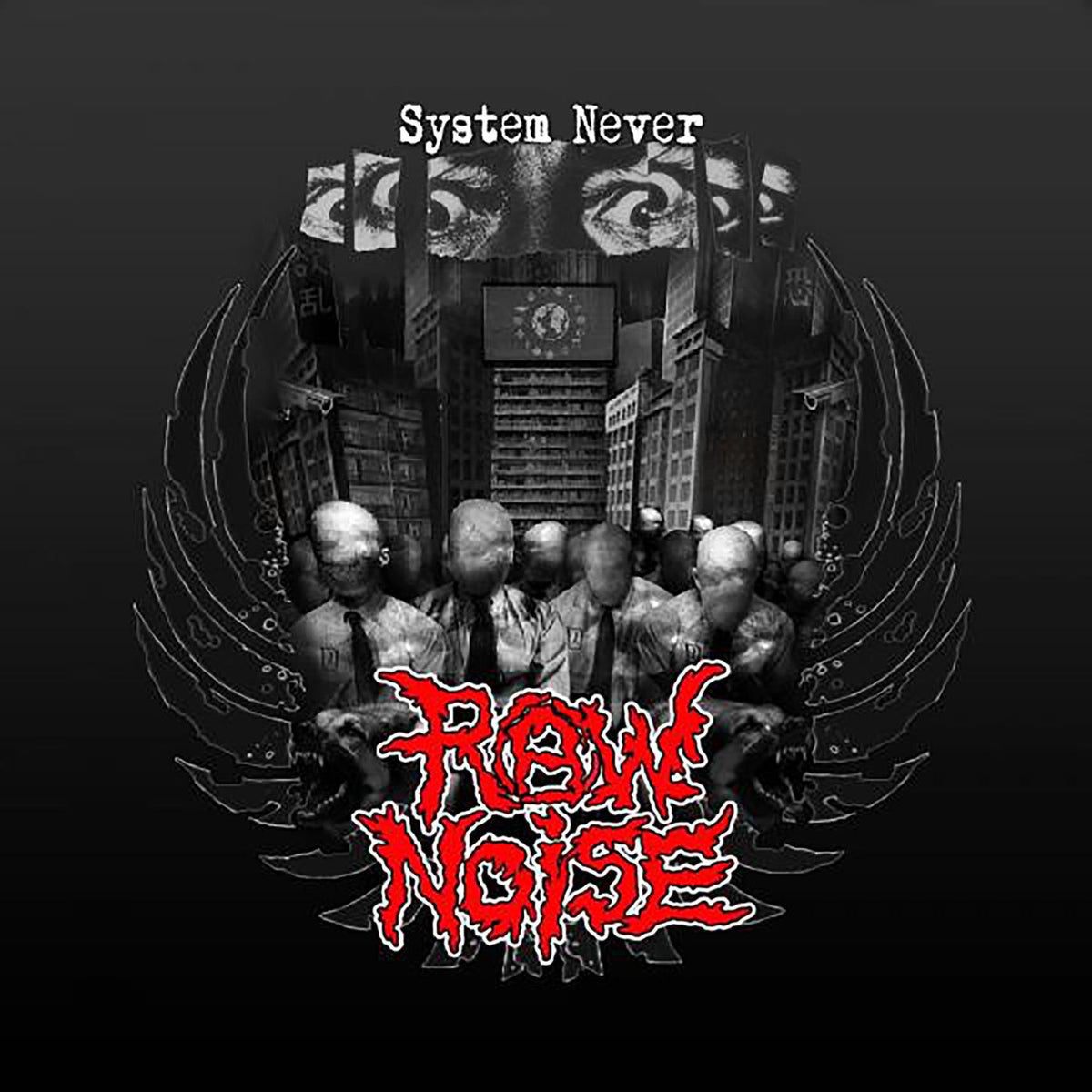 Raw Noise – System Never (CLEAR VINYL) vinyl record cover