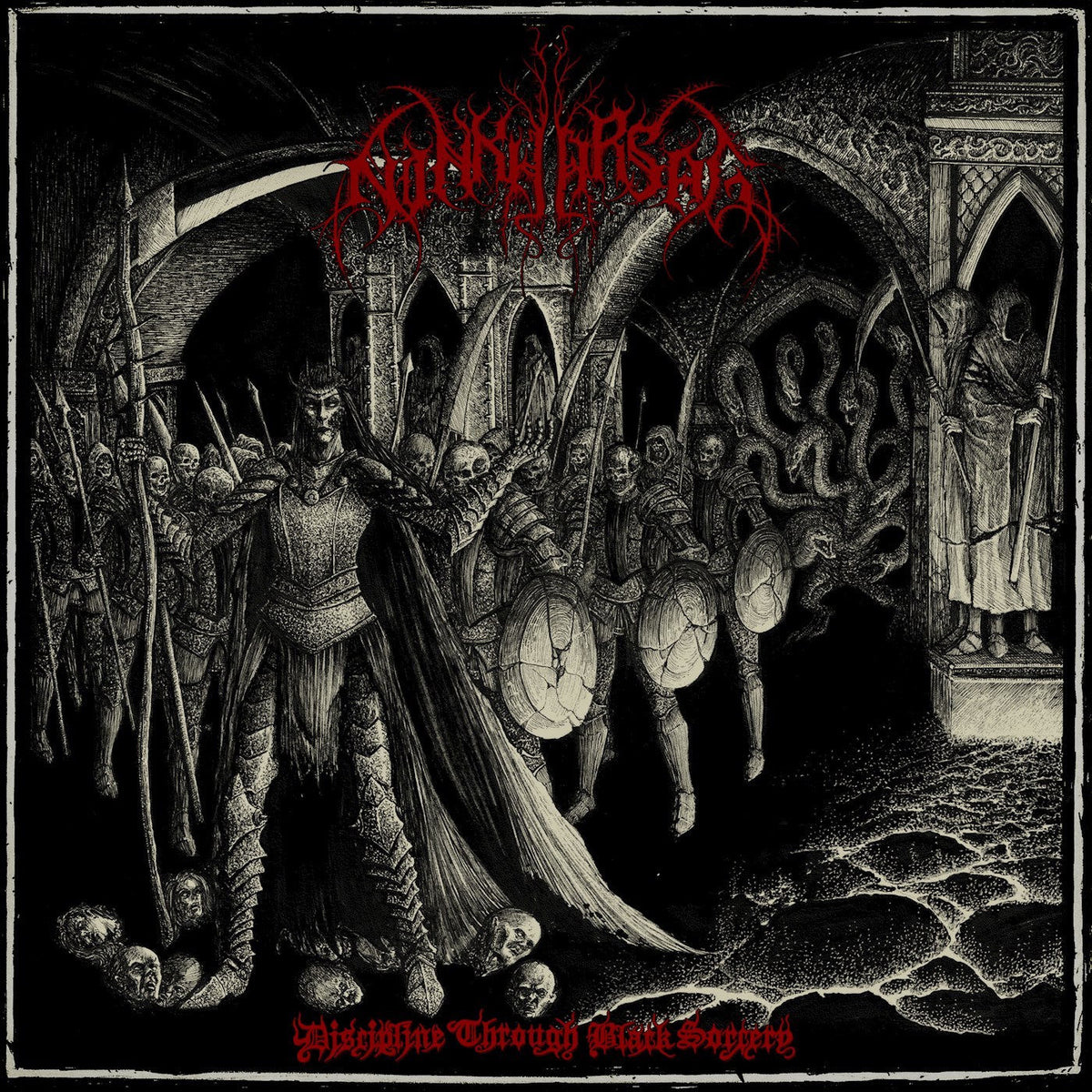 Ninkharsag – Discipline Through Black Sorcery vinyl cover