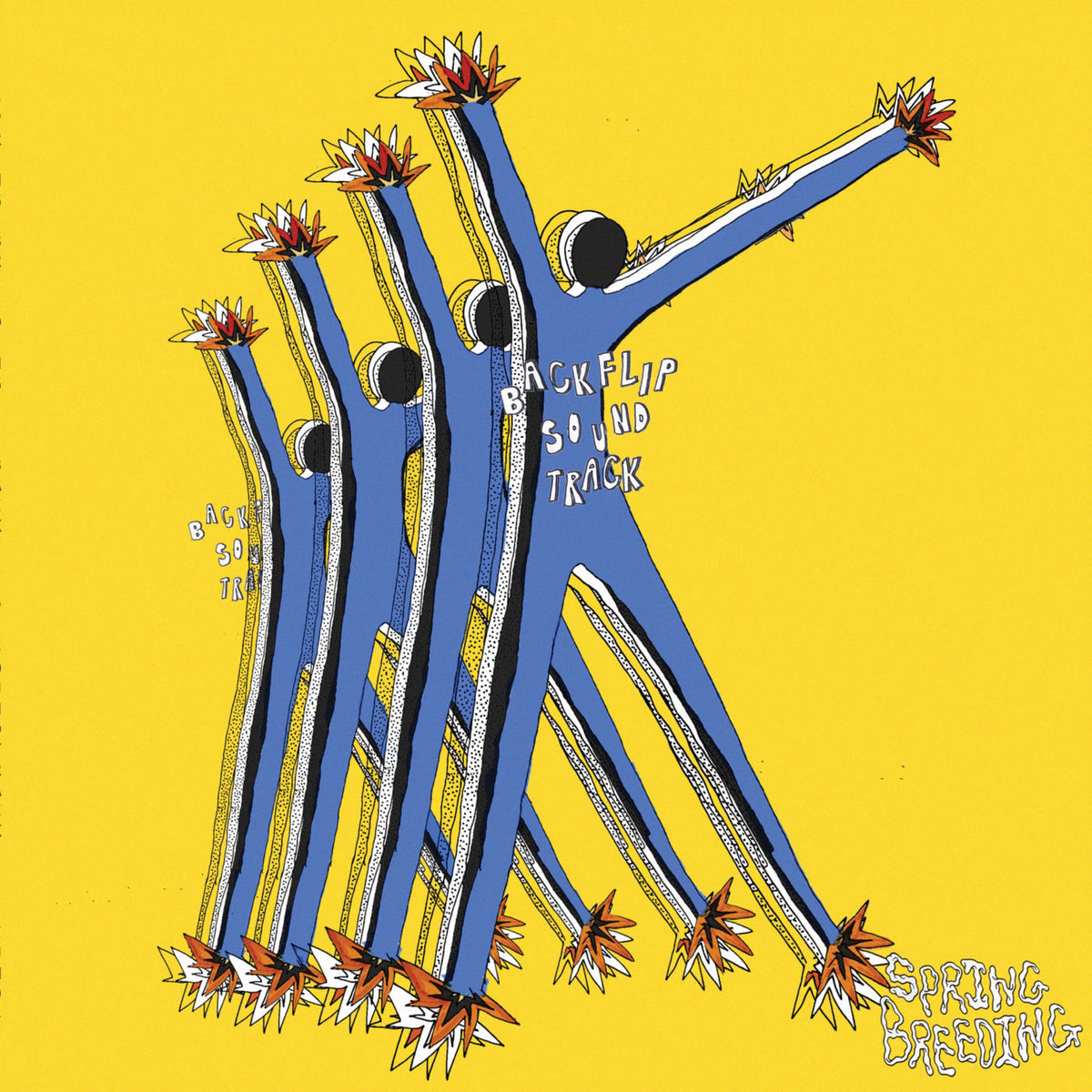 Spring Breeding – Backflip Soundtrack vinyl record cover