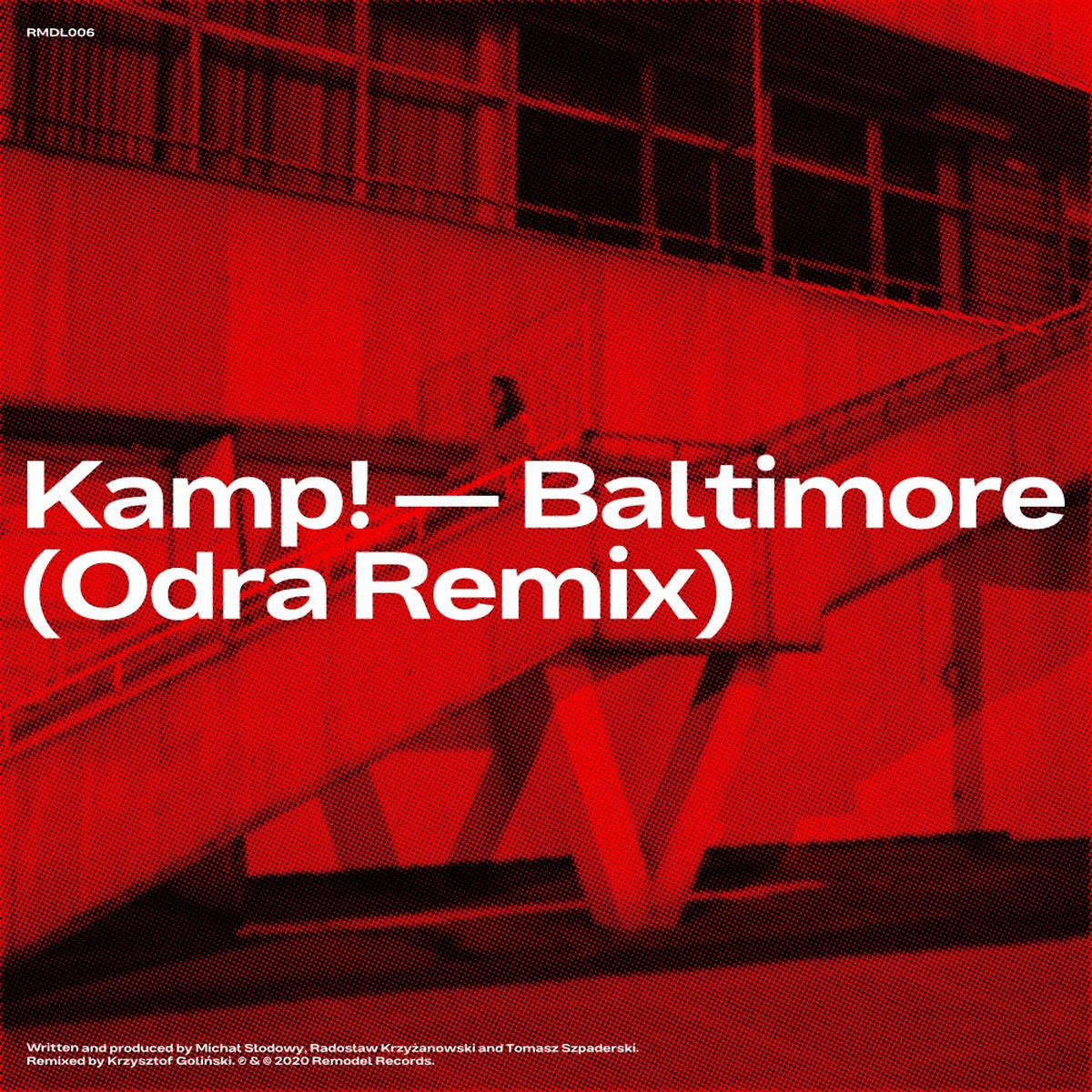 Kamp! – Baltimore (Odra Remix) vinyl cover