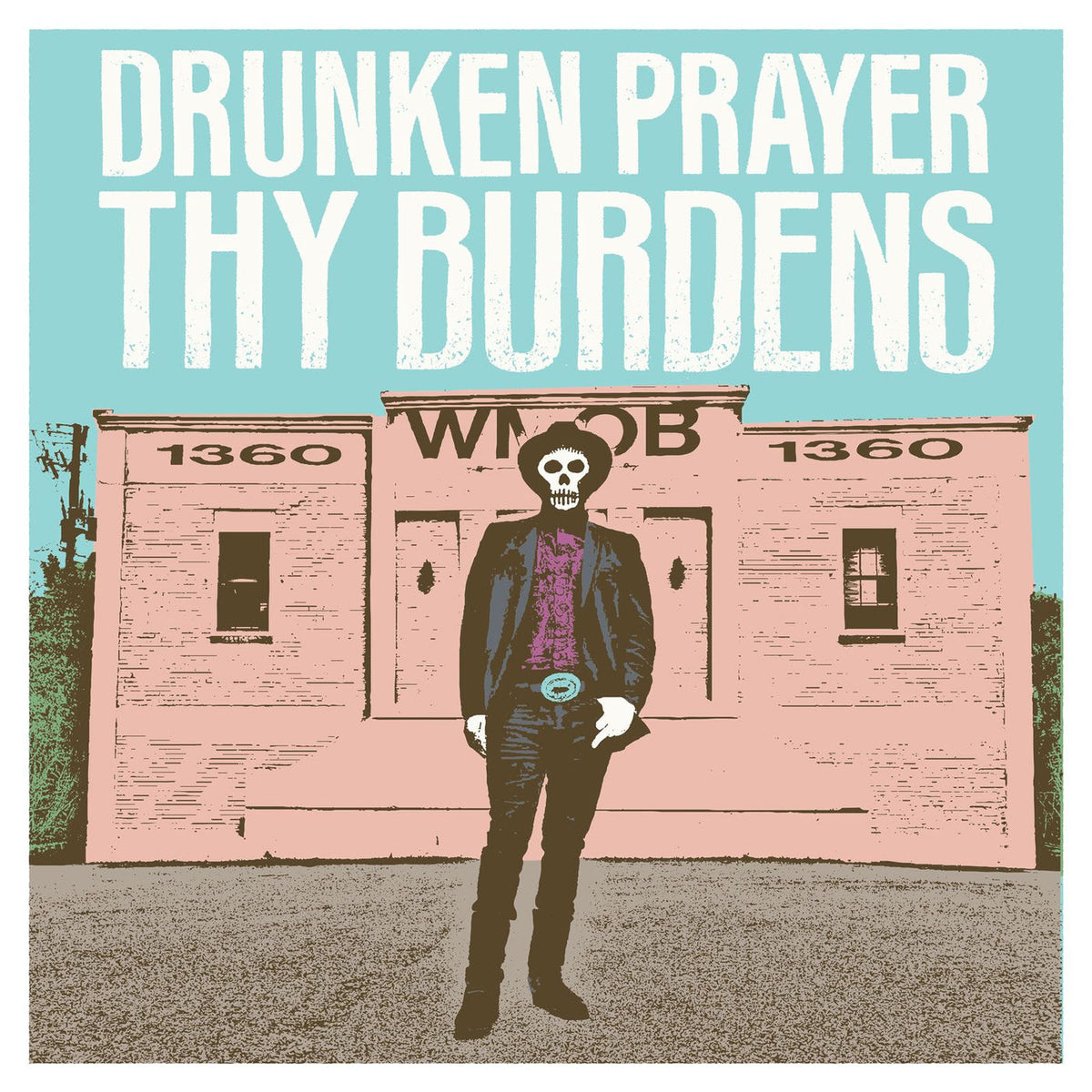 Drunken Prayer – Thy Burdens vinyl record cover