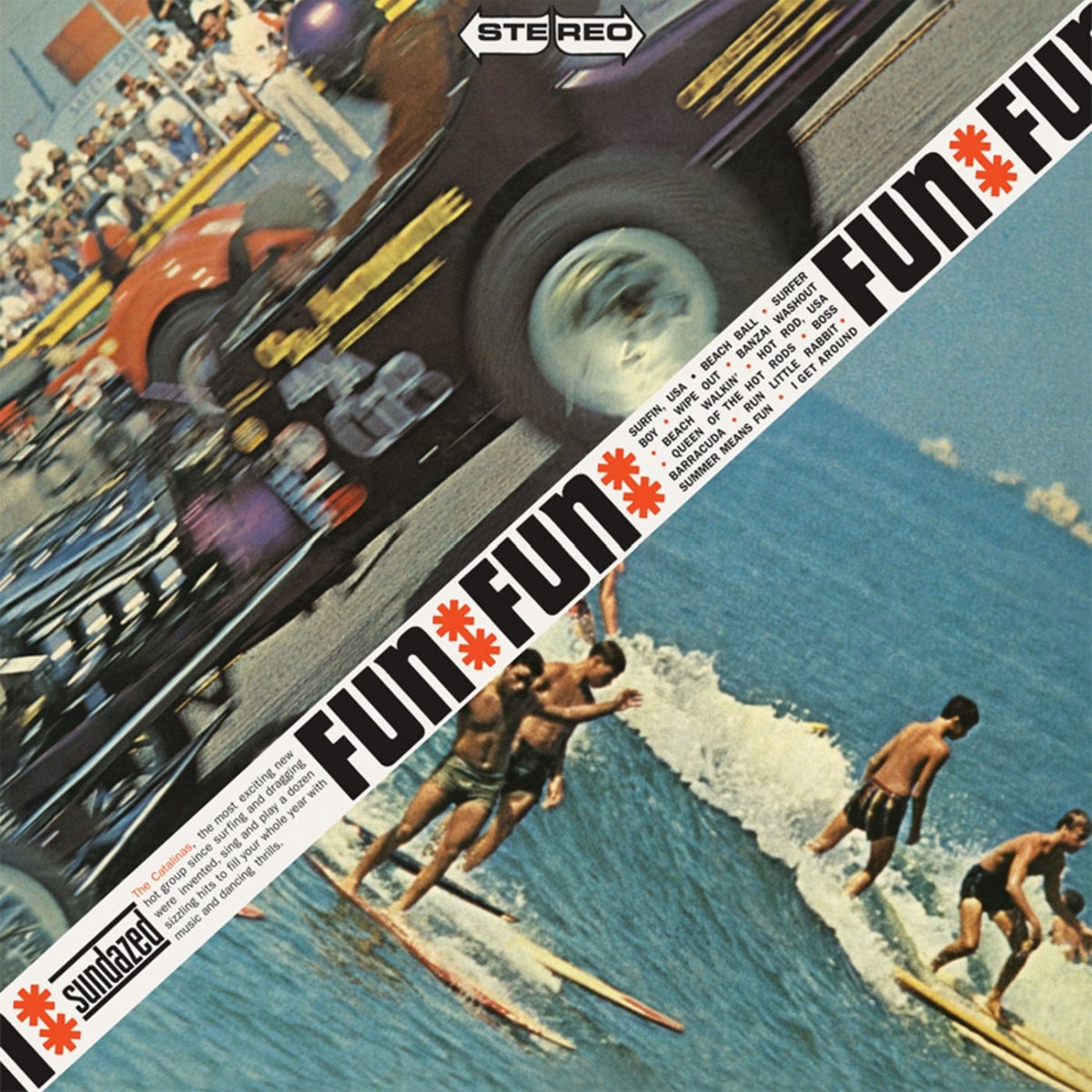 The Catalinas – Fun Fun Fun vinyl cover
