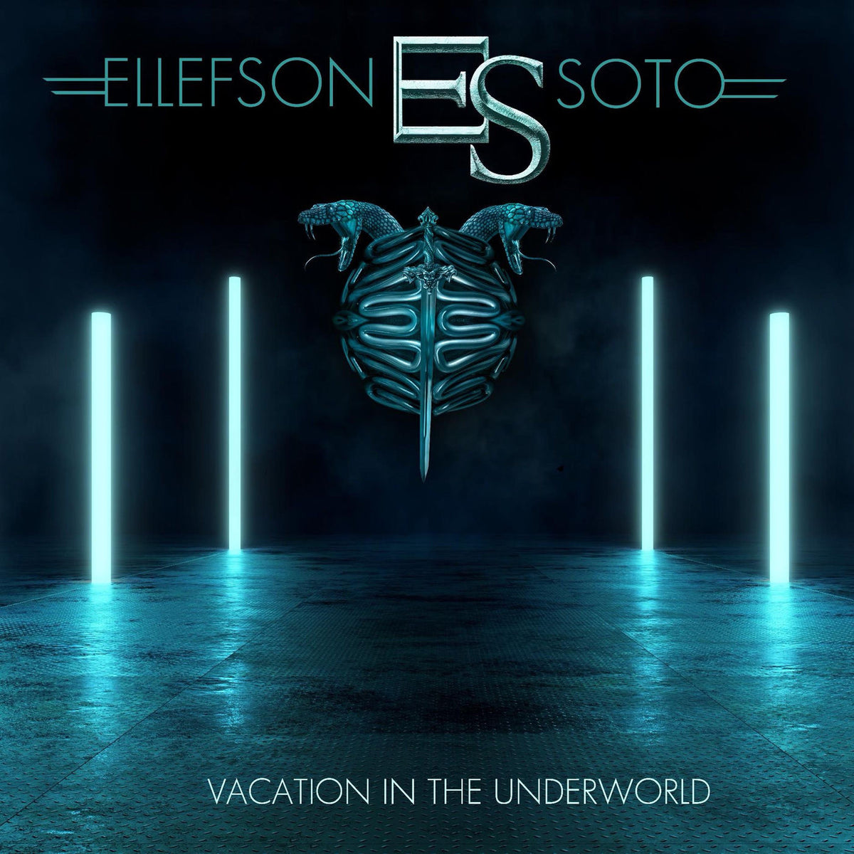 Ellefson-Soto – Vacation In The Underworld vinyl record cover