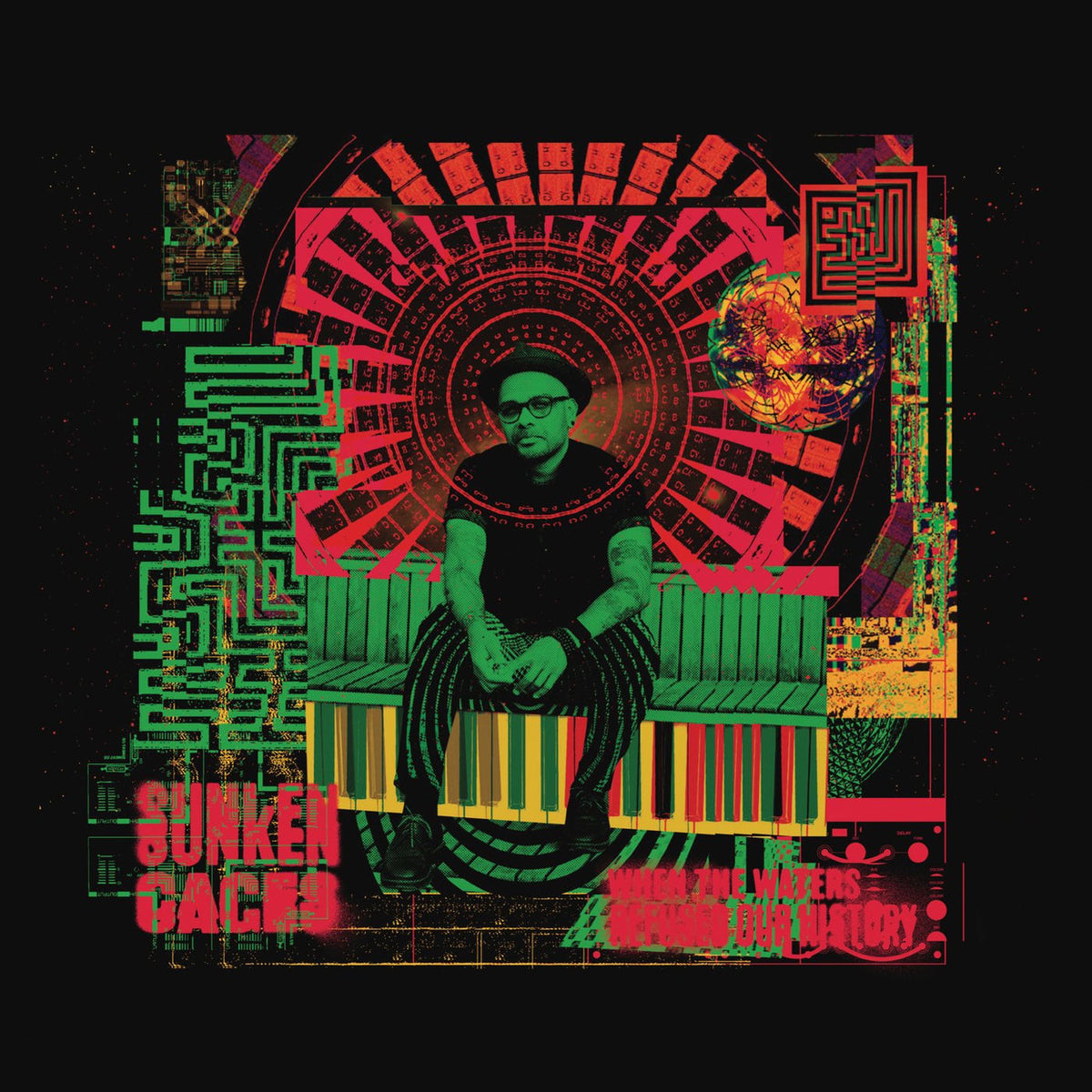 Sunken Cages – When the Waters Refused Our History vinyl record cover