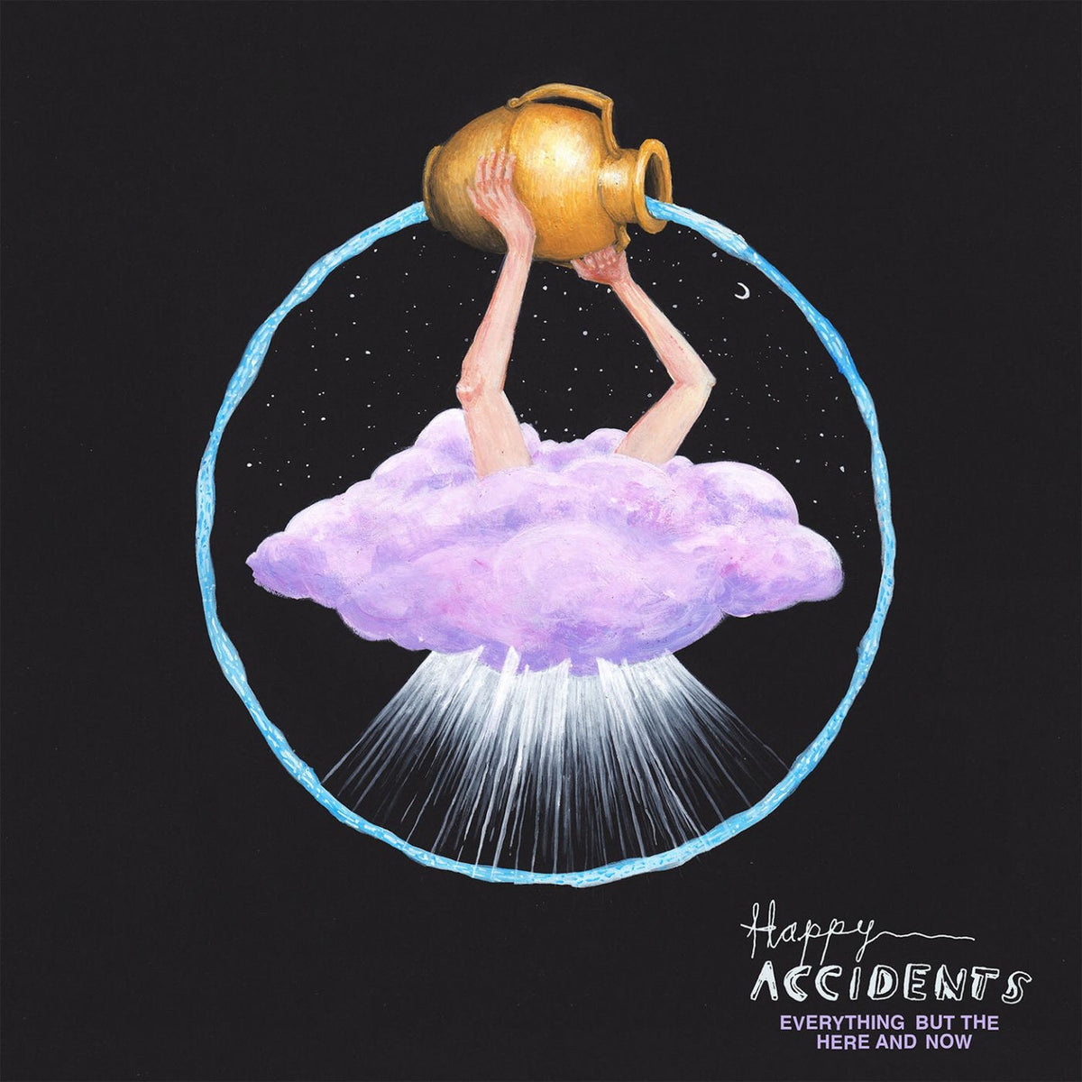 Happy Accidents – Everything But the Here and Now vinyl record cover