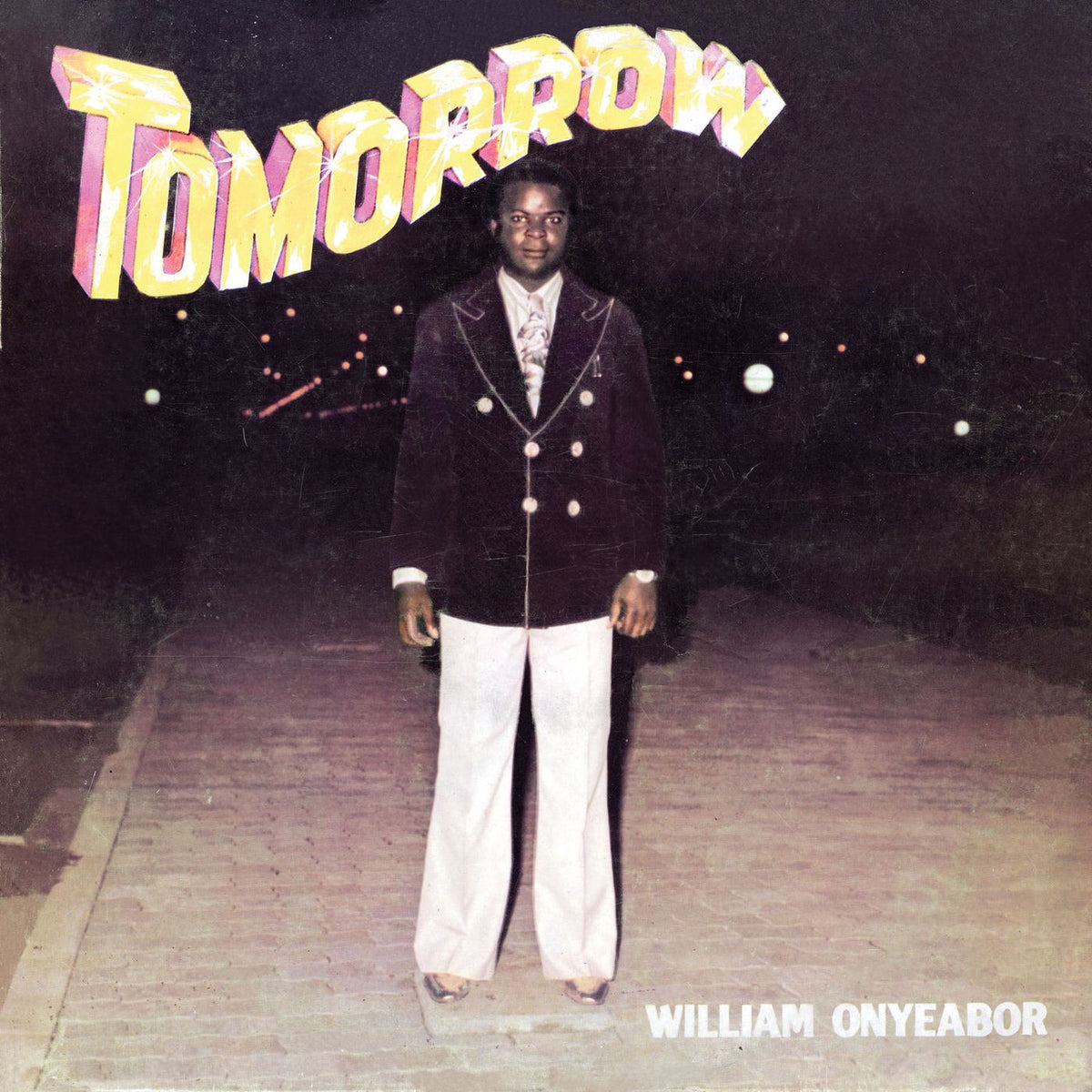 William Onyeabor – Tomorrow vinyl record cover